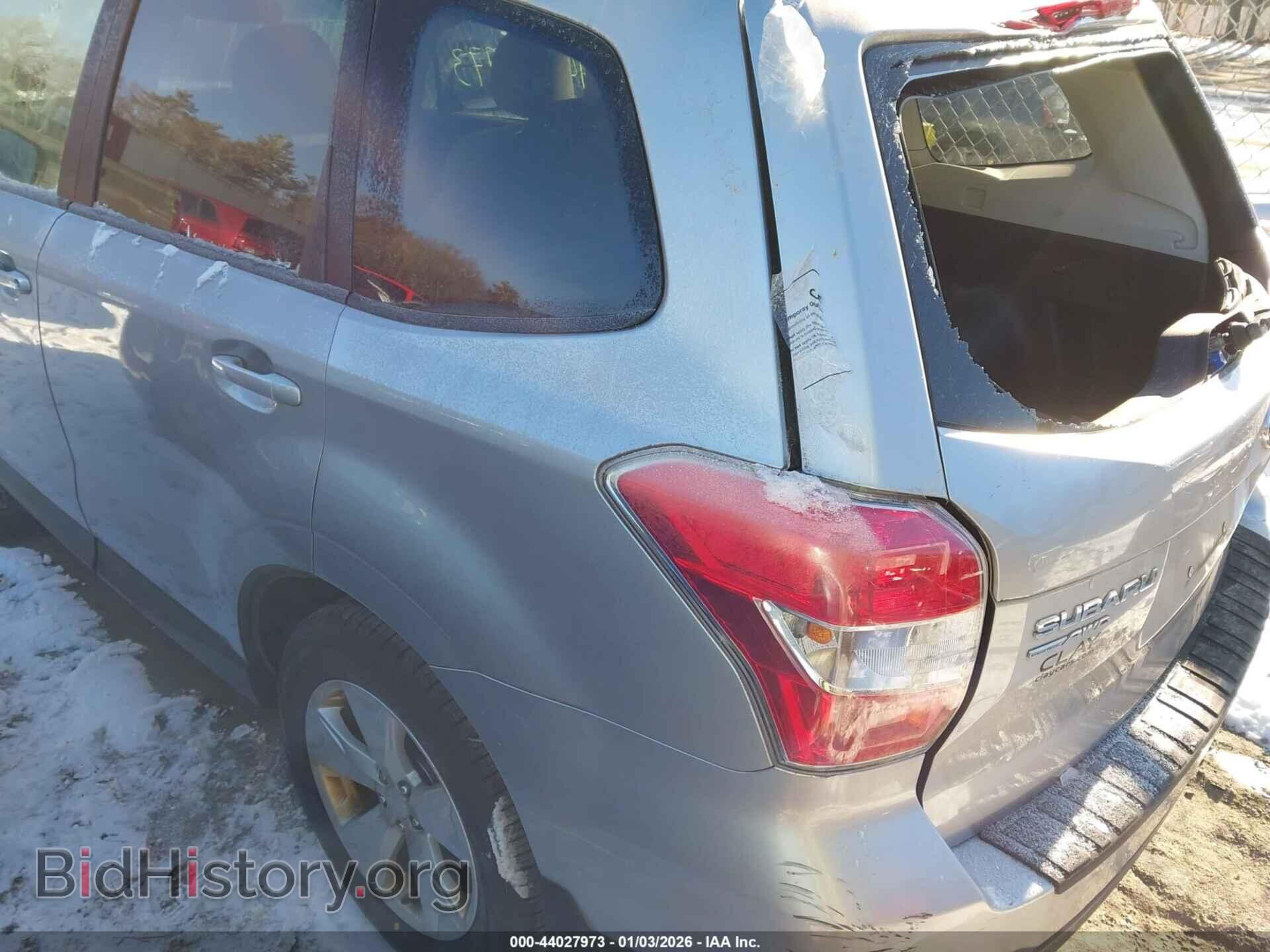 2016 SUBARU FORESTER - VIN: JF2SJADC8GH425639 - Фото 3