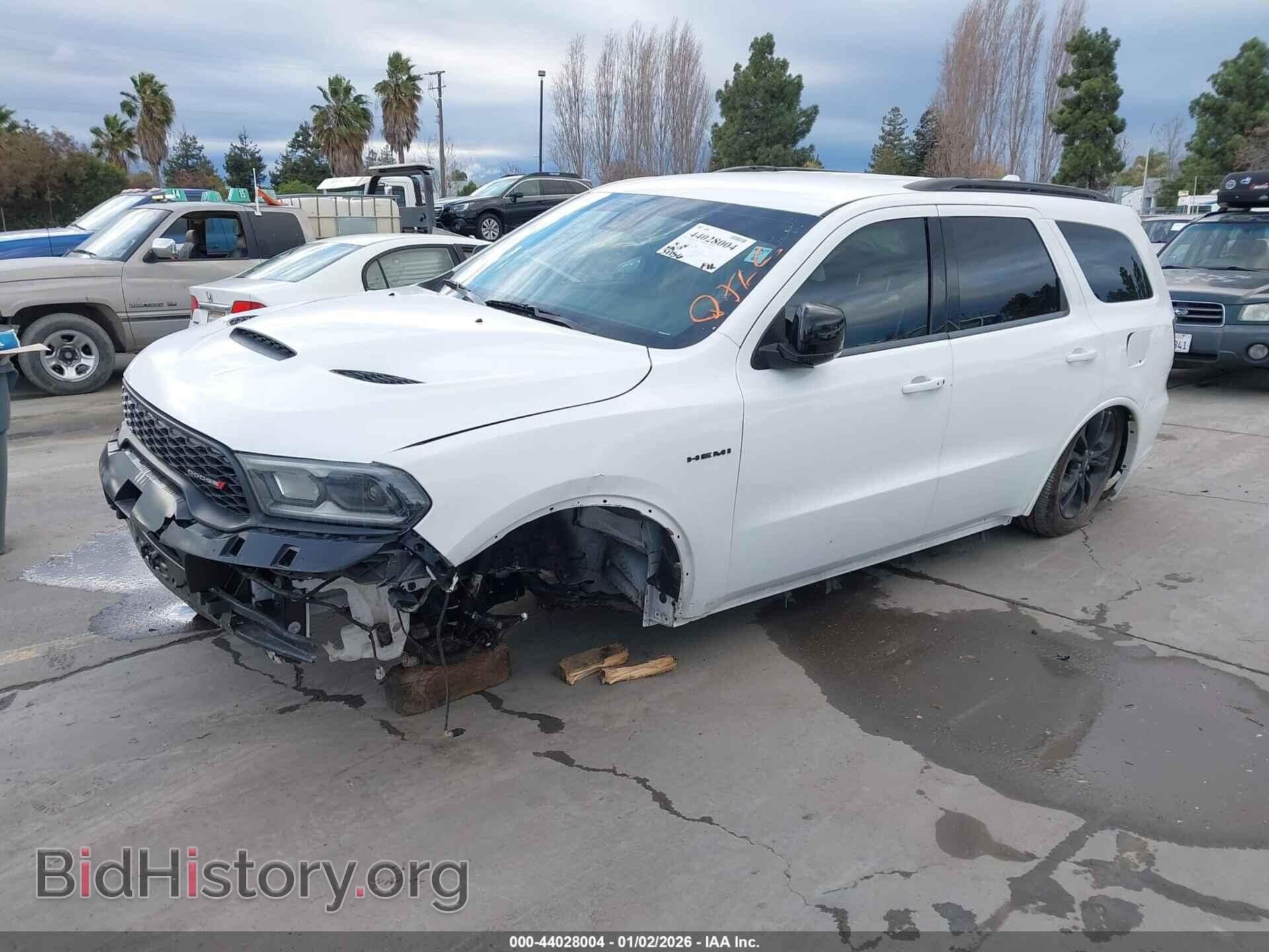 2021 DODGE DURANGO - VIN: 1C4SDJCT8MC766135 - Фото 2