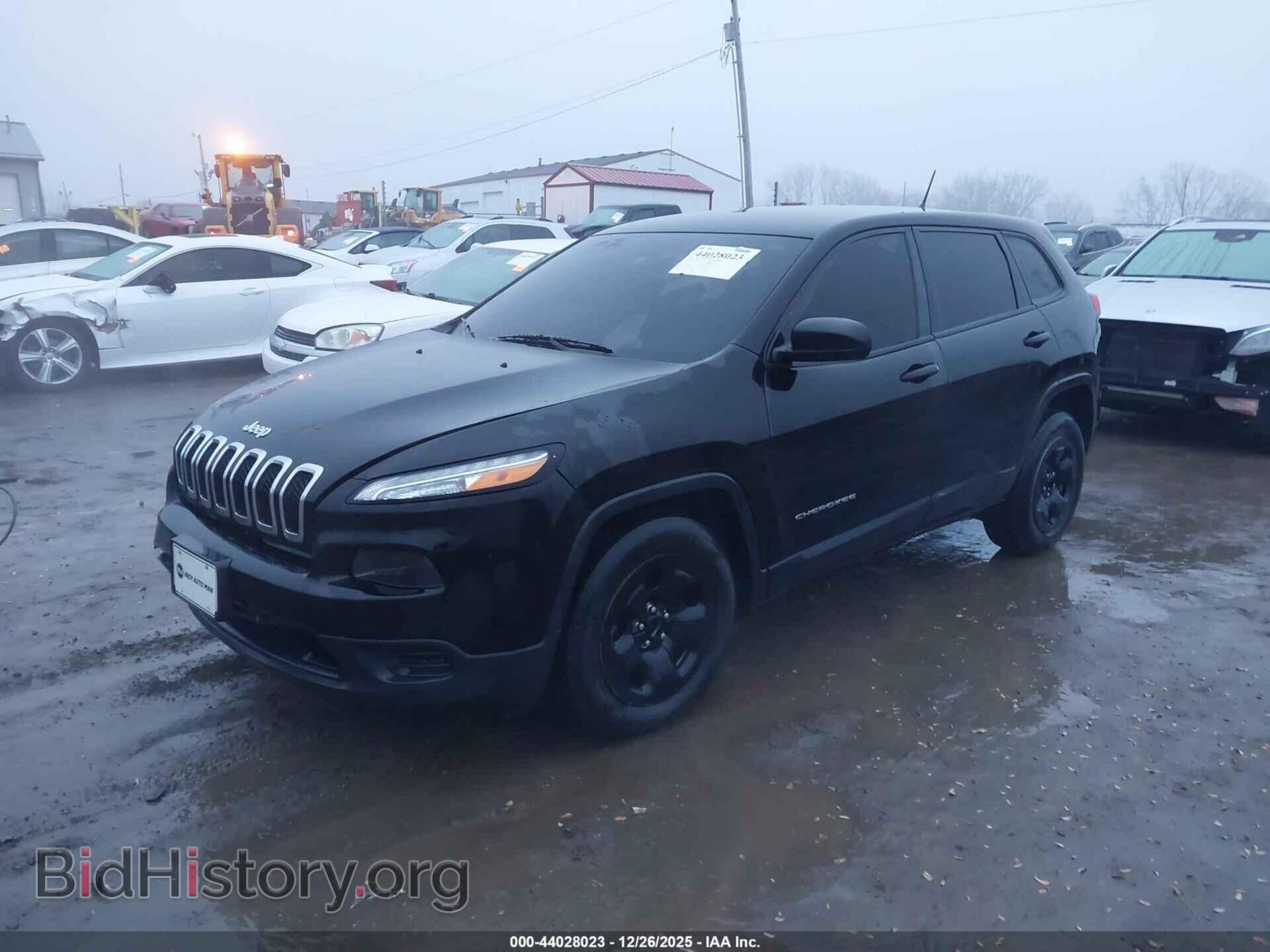 2017 JEEP CHEROKEE - VIN: 1C4PJLABXHD222238 - Фото 2