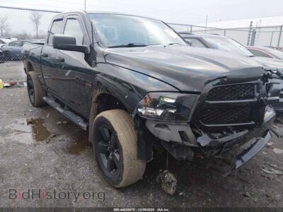 2015 RAM 1500 Express, black — VIN 1C6RR7FT3FS717858, IAAI