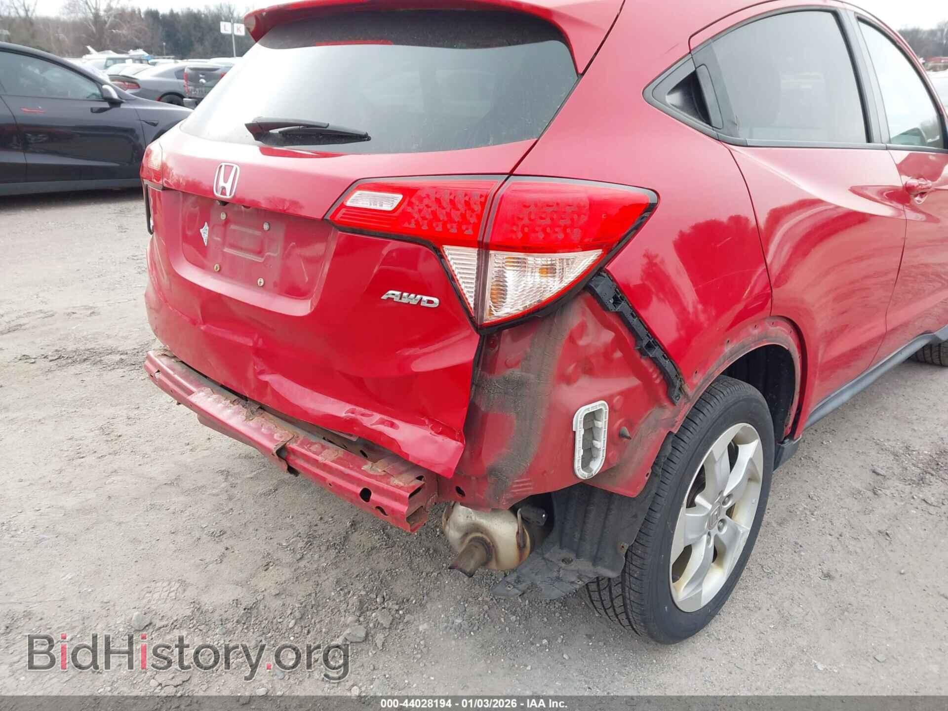 2016 HONDA HR-V - VIN: 3CZRU6H58GM751198 - Фото 6