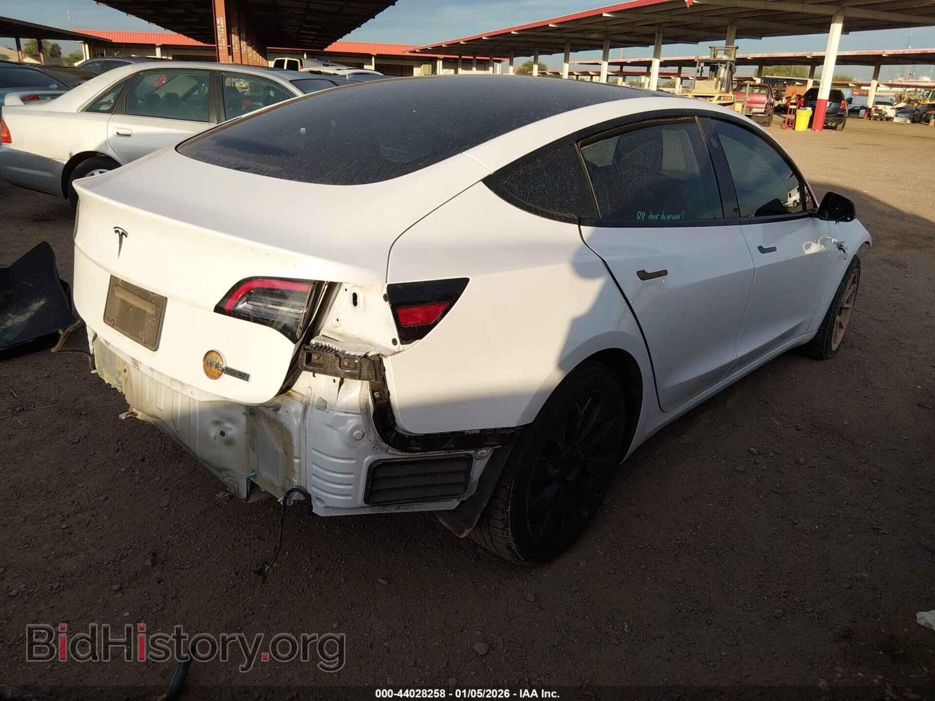 2022 TESLA MODEL 3 - VIN: 5YJ3E1EA4NF301885 - Фото 4