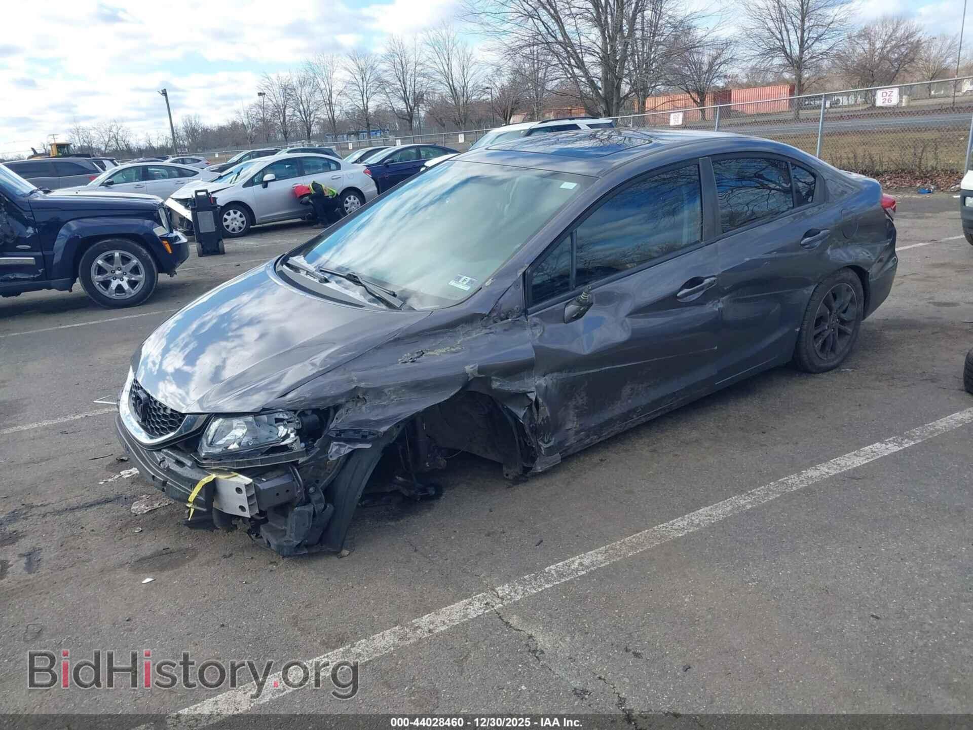 2015 HONDA CIVIC - VIN: 19XFB2F82FE234069 - Фото 2