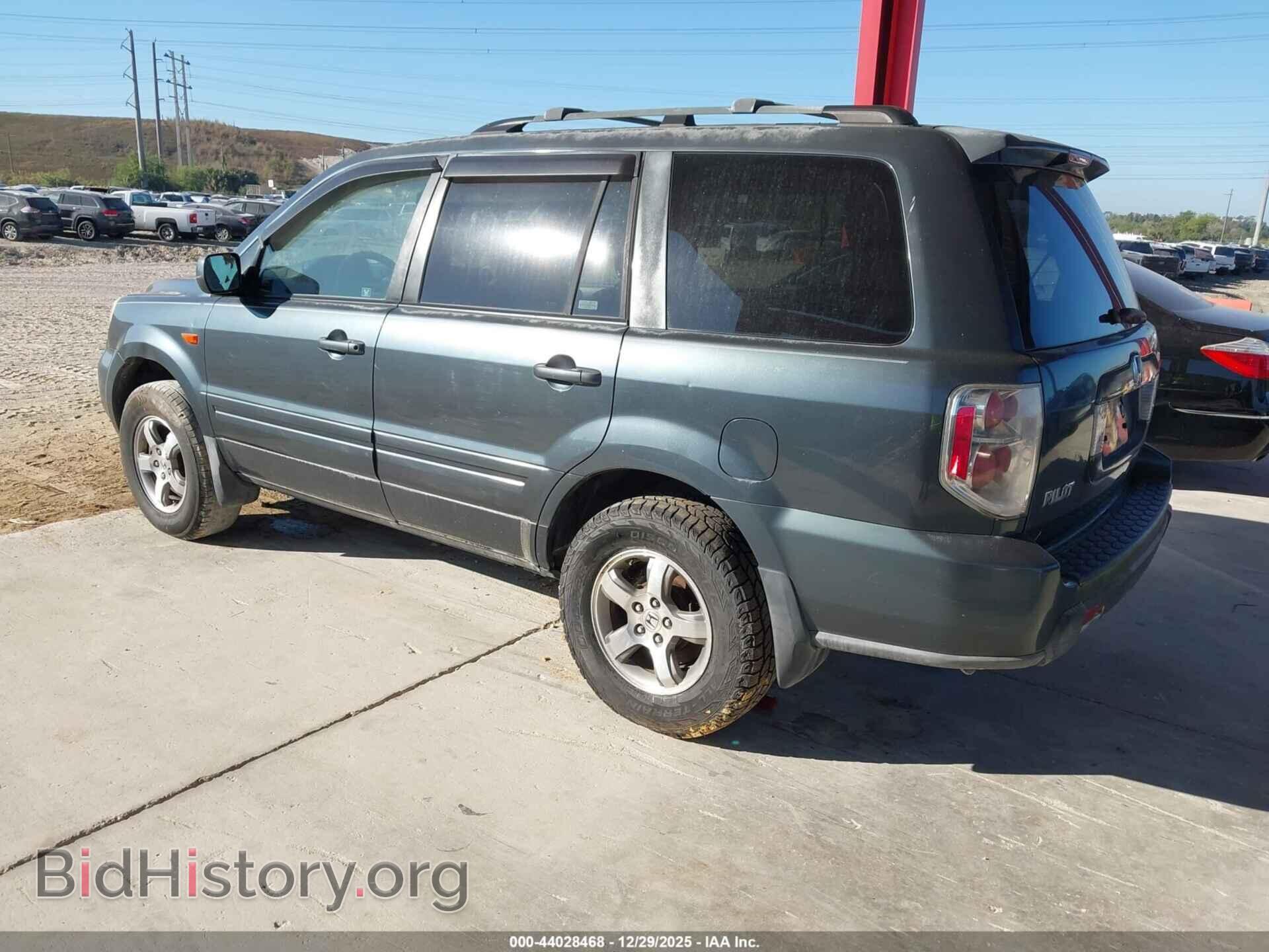 2006 HONDA PILOT - VIN: 5FNYF284X6B003034 - Фото 3