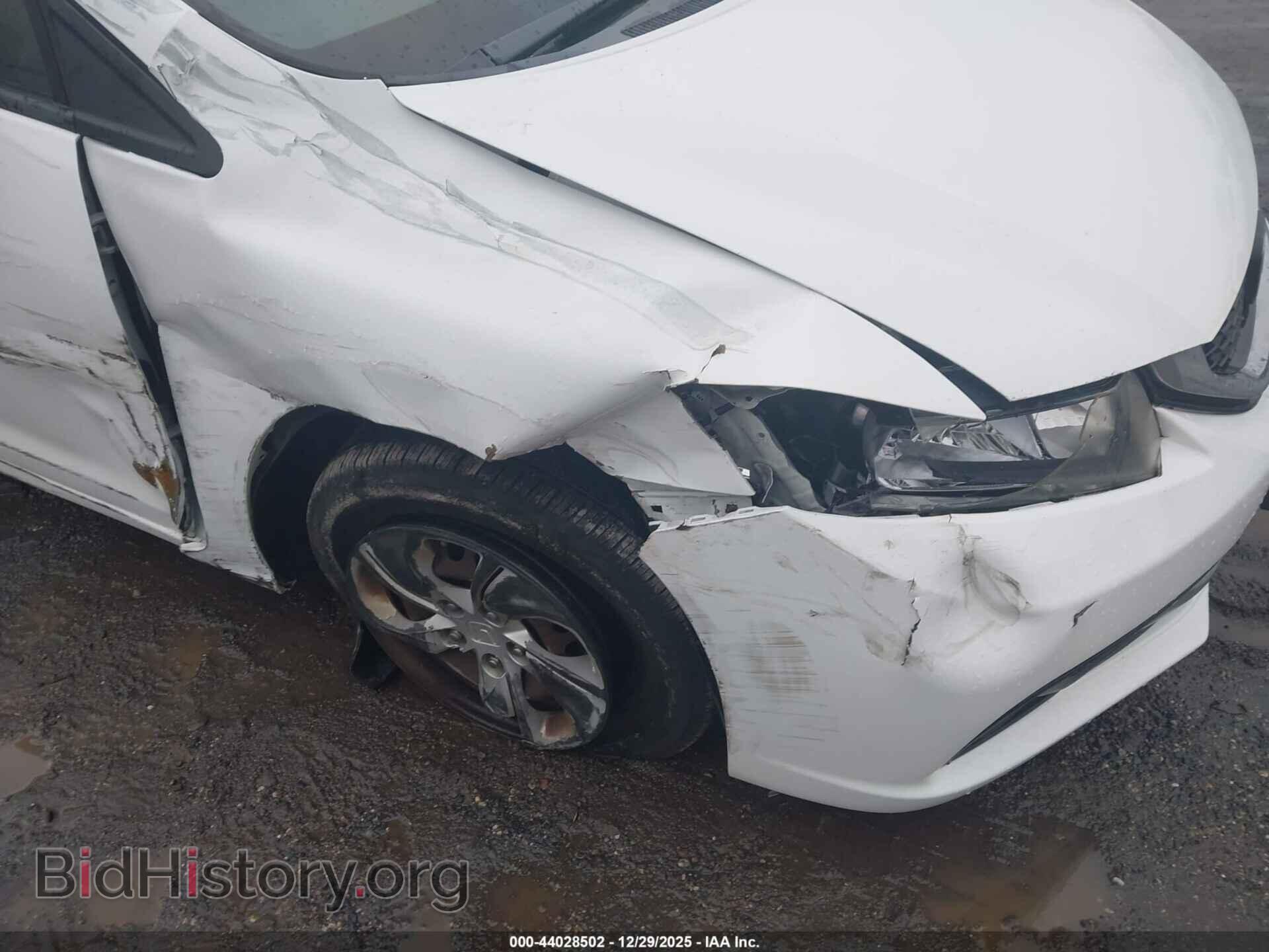 2013 HONDA CIVIC - VIN: 19XFB2F50DE248443 - Фото 6
