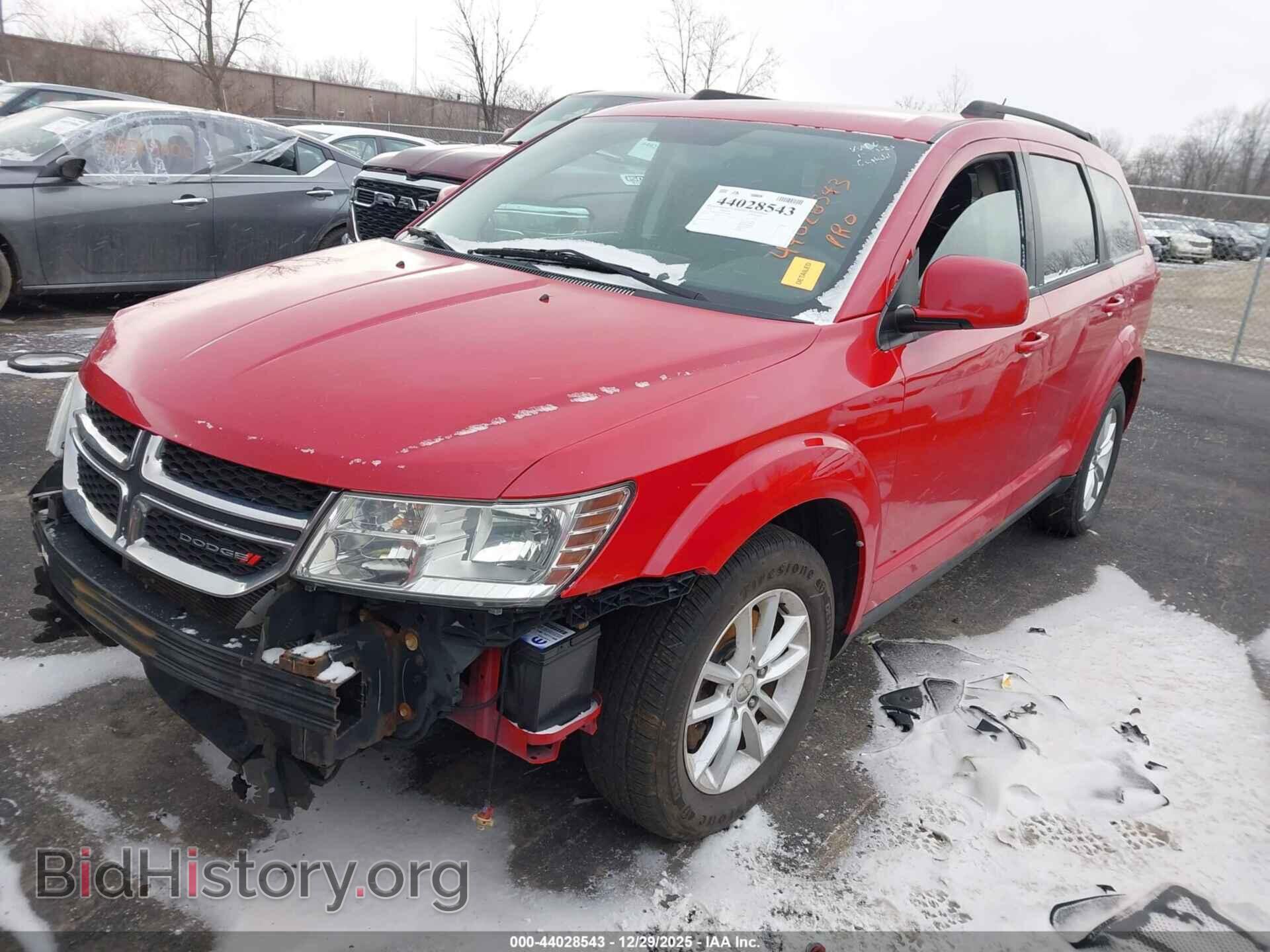 2013 DODGE JOURNEY - VIN: 3C4PDDBG9DT559043 - Фото 2