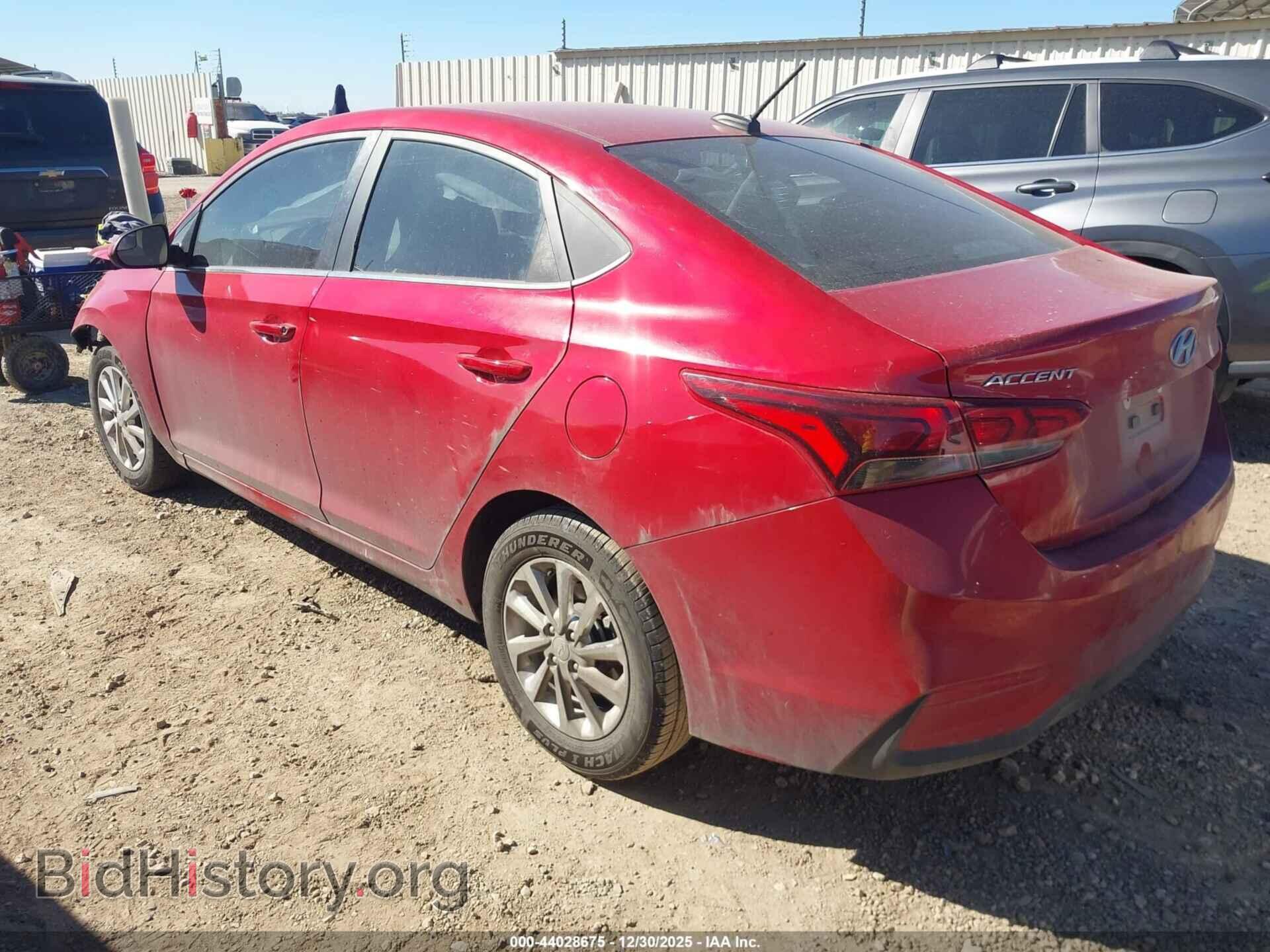 2022 HYUNDAI ACCENT - VIN: 3KPC24A68NE185916 - Фото 3