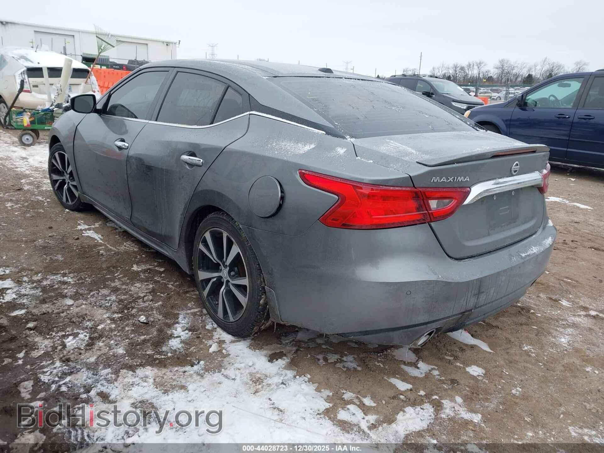 2018 NISSAN MAXIMA - VIN: 1N4AA6AP1JC396543 - Фото 3