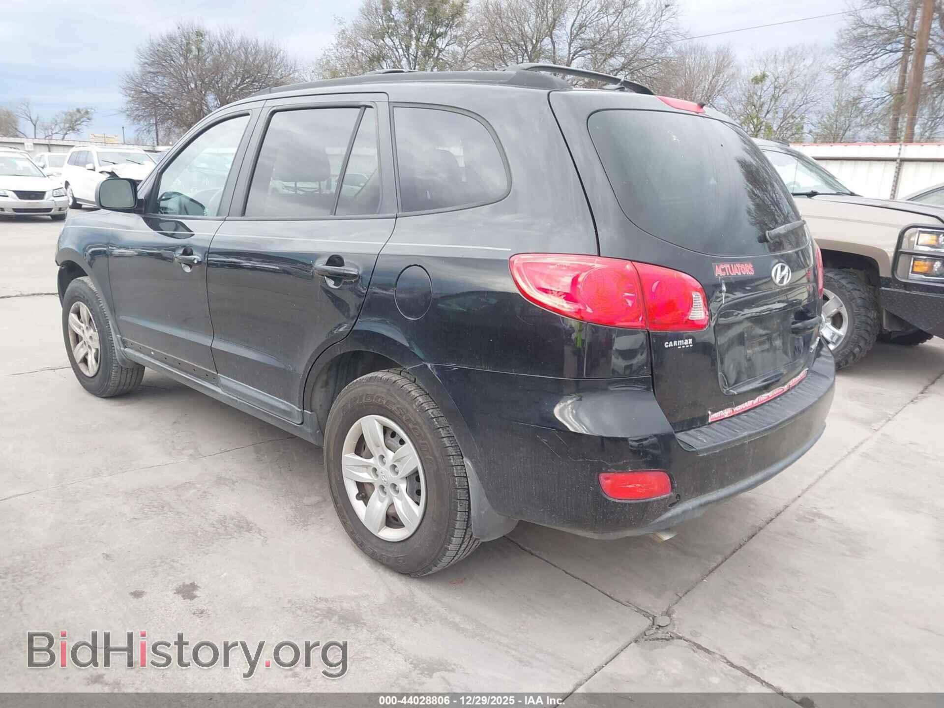 2009 HYUNDAI SANTA FE - VIN: 5NMSG13D39H246997 - Фото 3