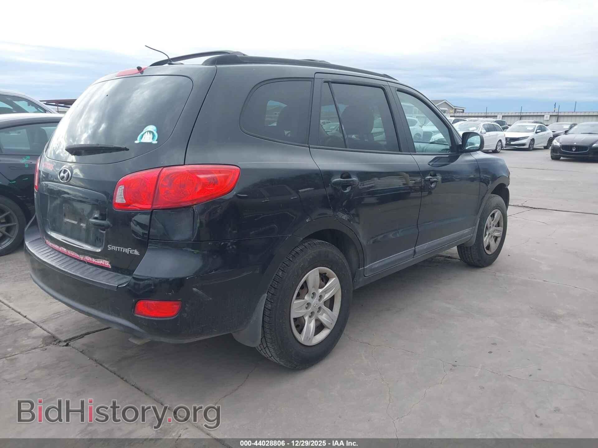 2009 HYUNDAI SANTA FE - VIN: 5NMSG13D39H246997 - Фото 4