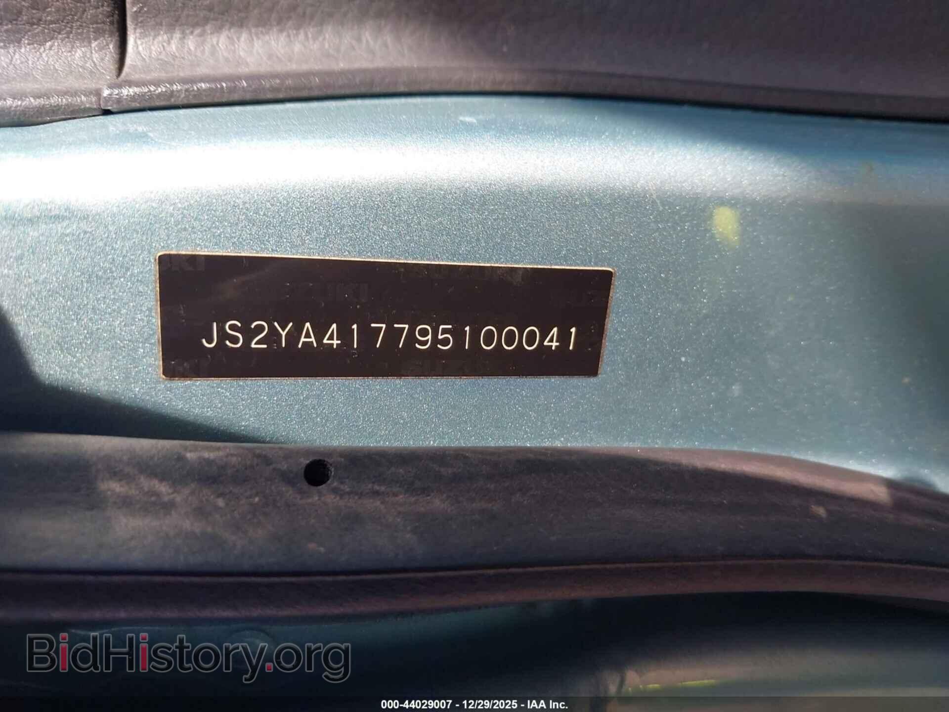 2009 SUZUKI SX4 - VIN: JS2YA417795100041 - Фото 9