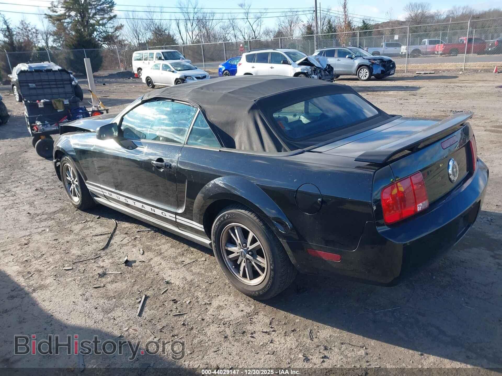 2005 FORD MUSTANG - VIN: 1ZVFT84N555178953 - Фото 3
