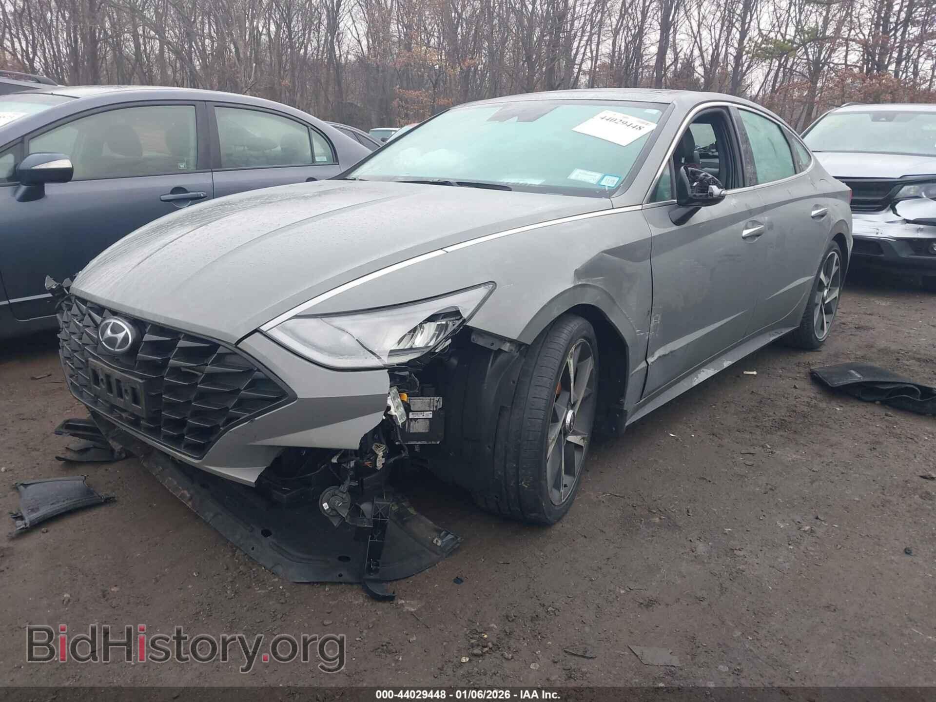 2022 HYUNDAI SONATA - VIN: KMHL44J29NA242002 - Фото 2