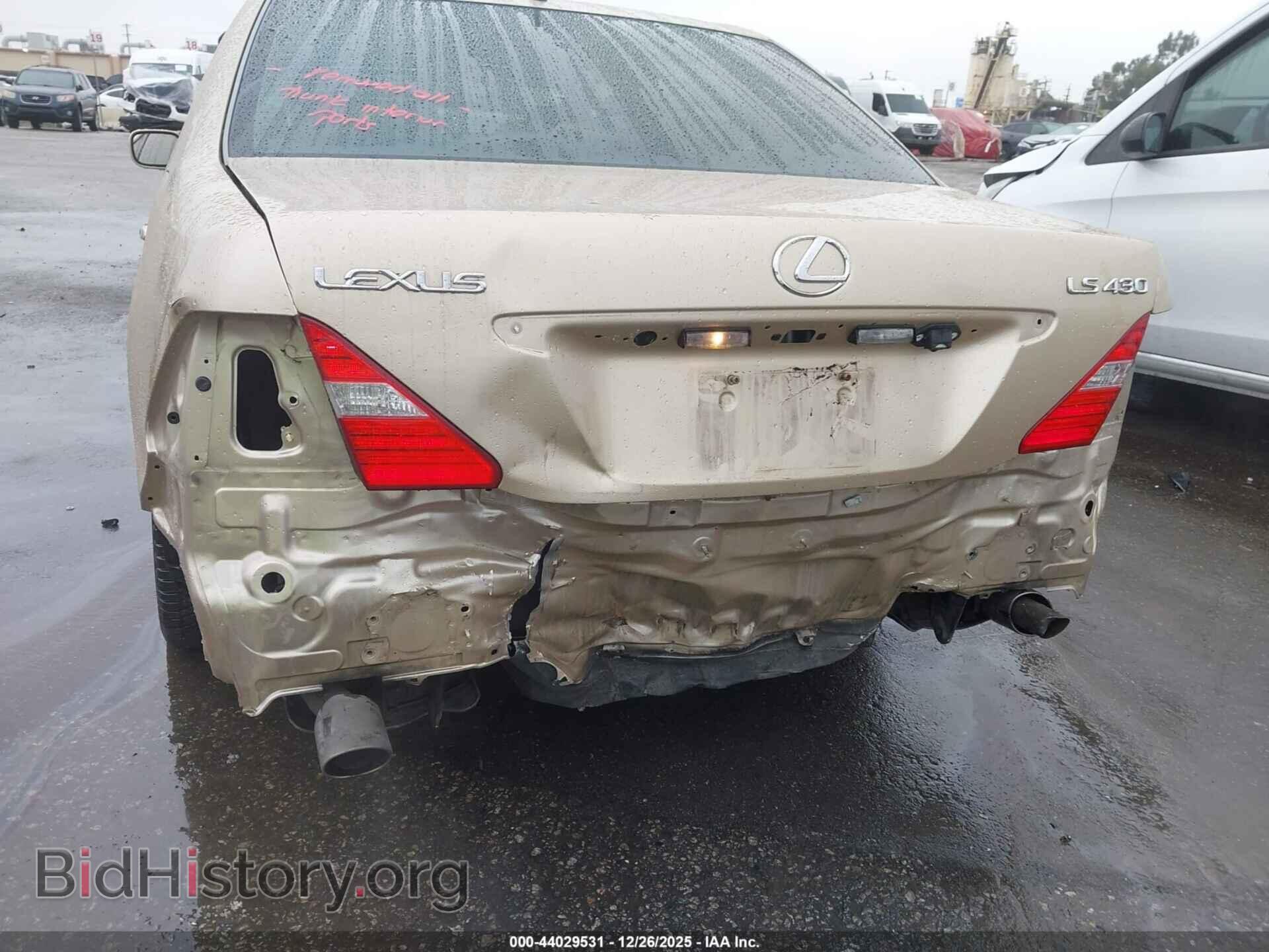 2006 LEXUS LS 430 - VIN: JTHBN36F465053009 - Photo 6