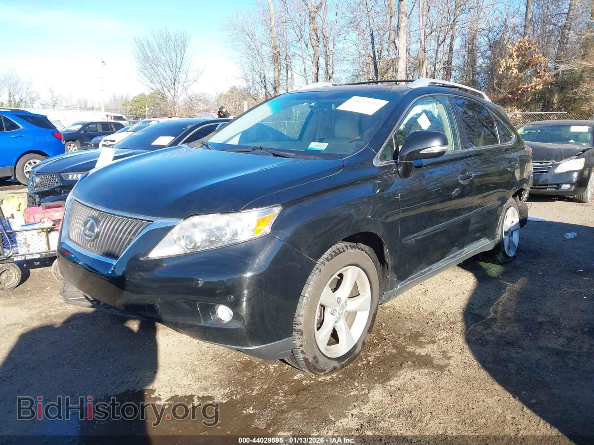 2011 LEXUS RX 350 - VIN: 2T2BK1BA7BC115844 - Фото 2