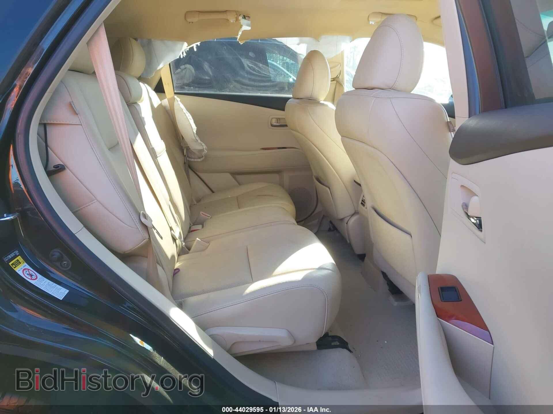 2011 LEXUS RX 350 - VIN: 2T2BK1BA7BC115844 - Фото 8