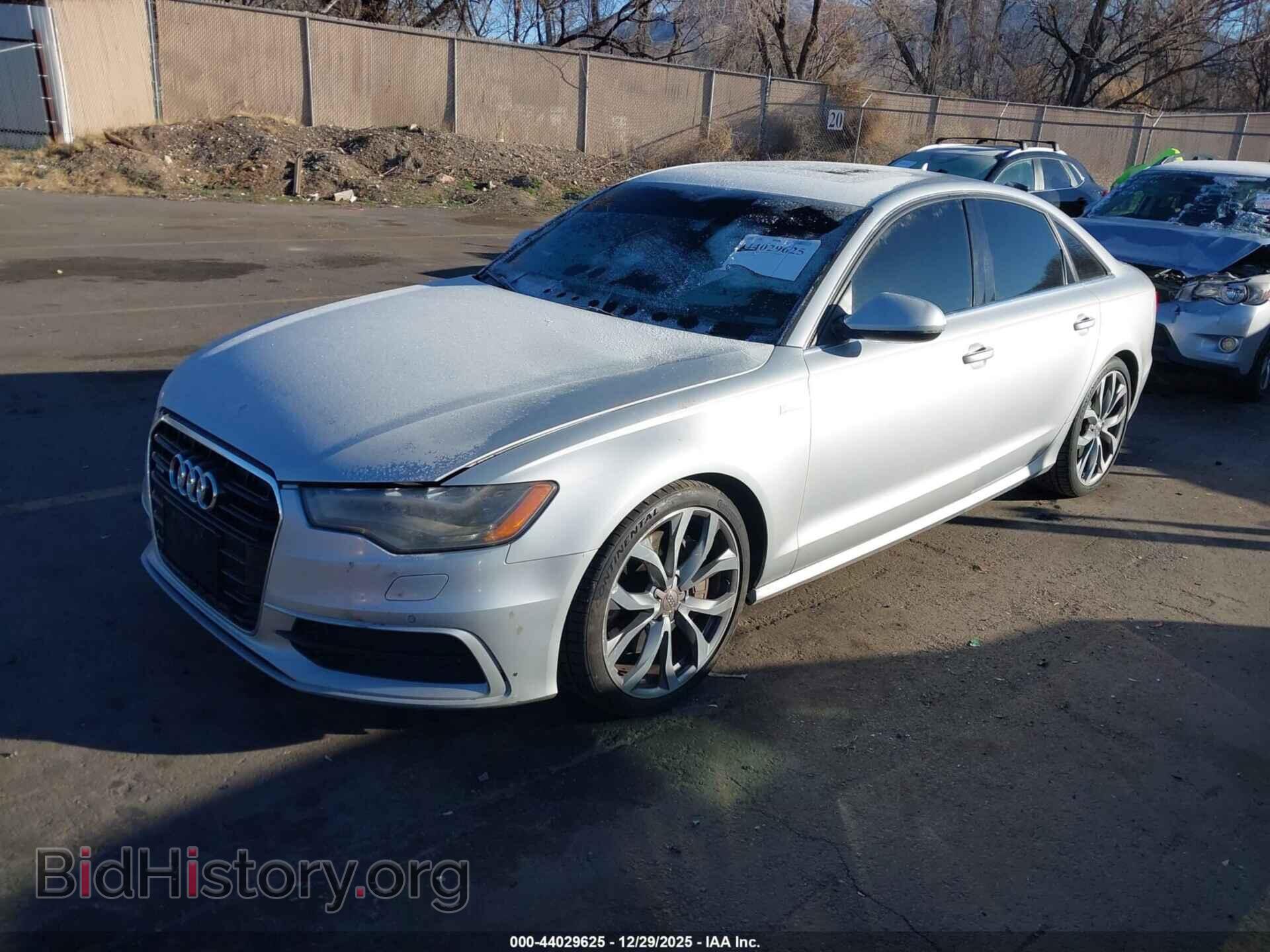 2014 AUDI A6 - VIN: WAUHGAFC9EN128587 - Фото 2