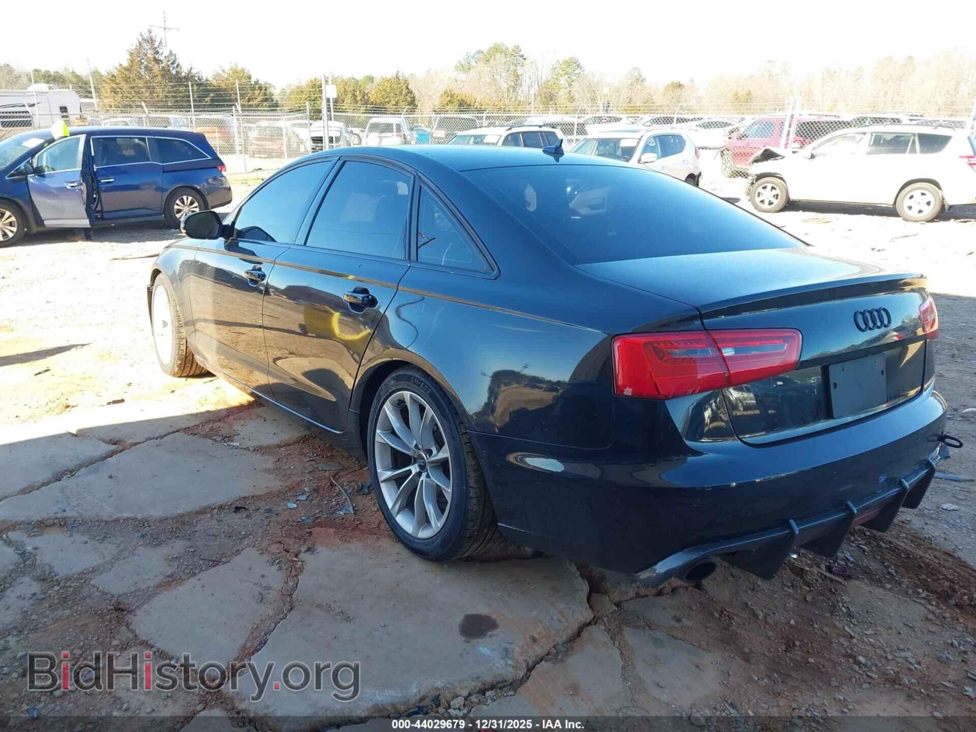 2013 AUDI A6 - VIN: WAUGFAFC0DN063917 - Фото 3
