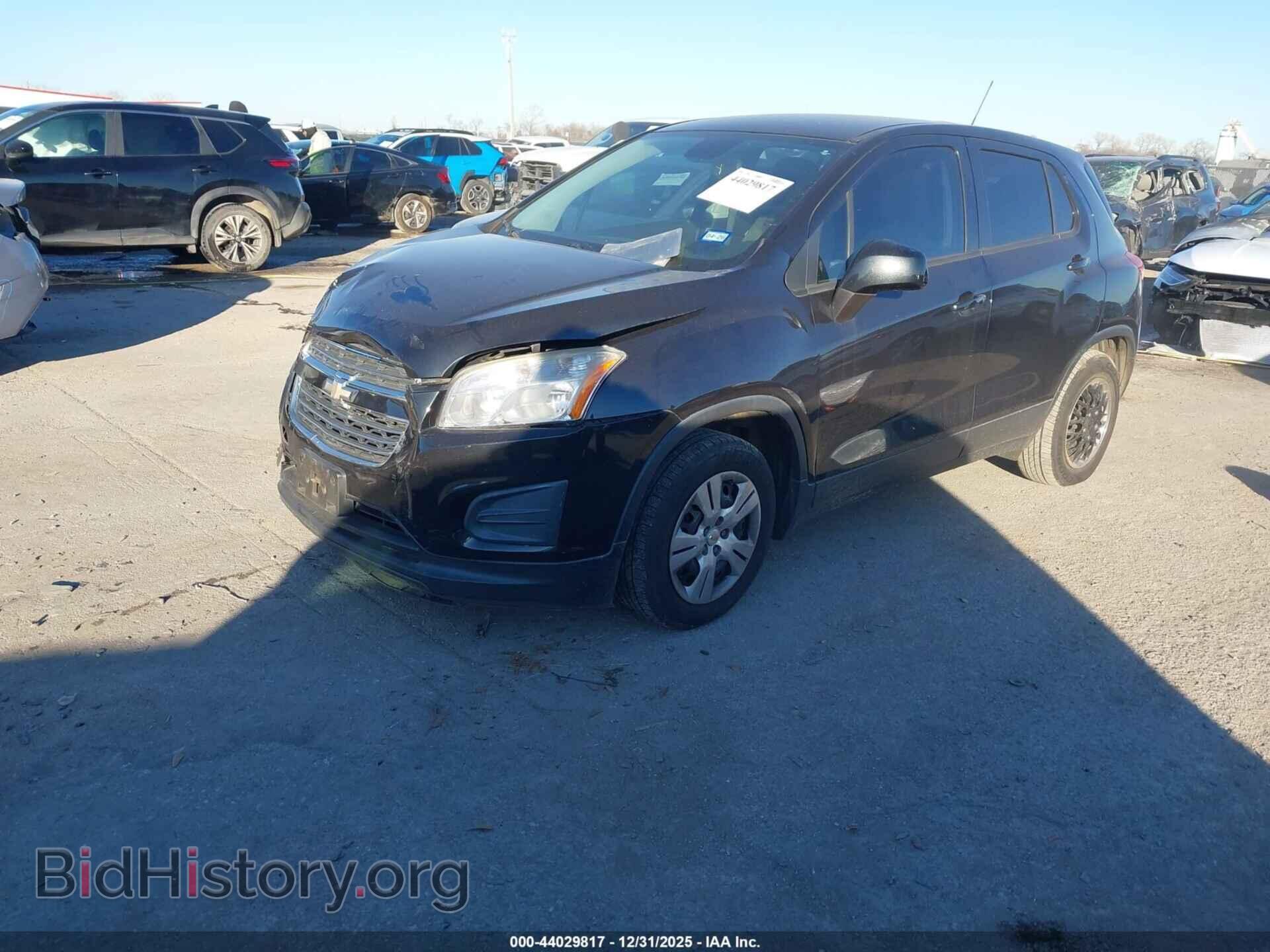 2016 CHEVROLET TRAX - VIN: KL7CJKSB7GB566480 - Фото 2