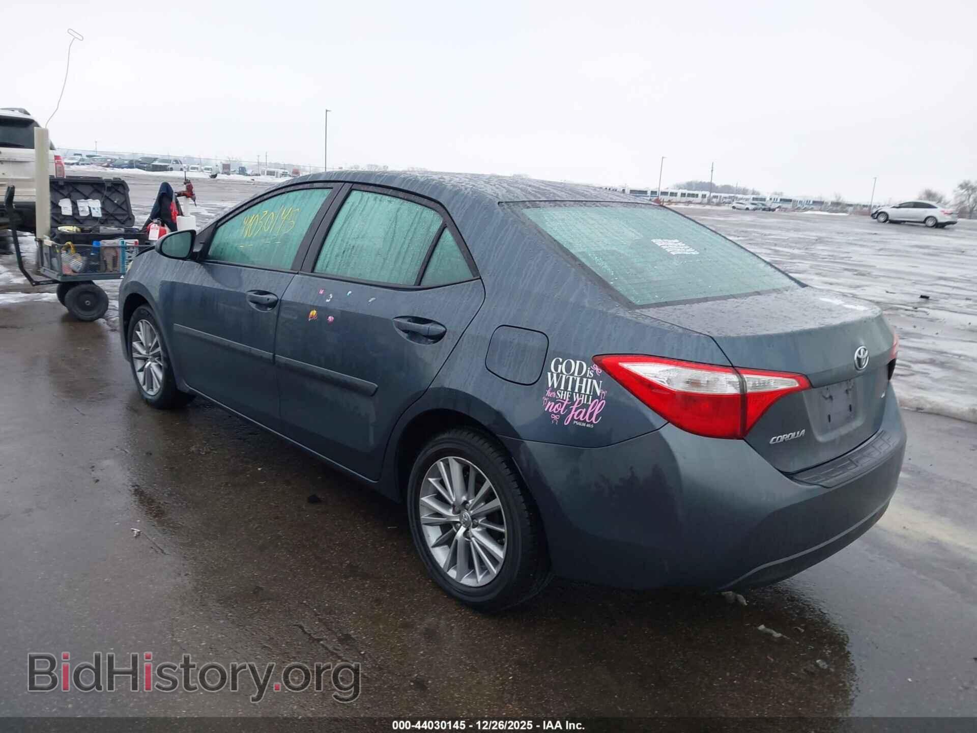 2015 TOYOTA COROLLA - VIN: 2T1BURHE2FC307637 - Фото 3