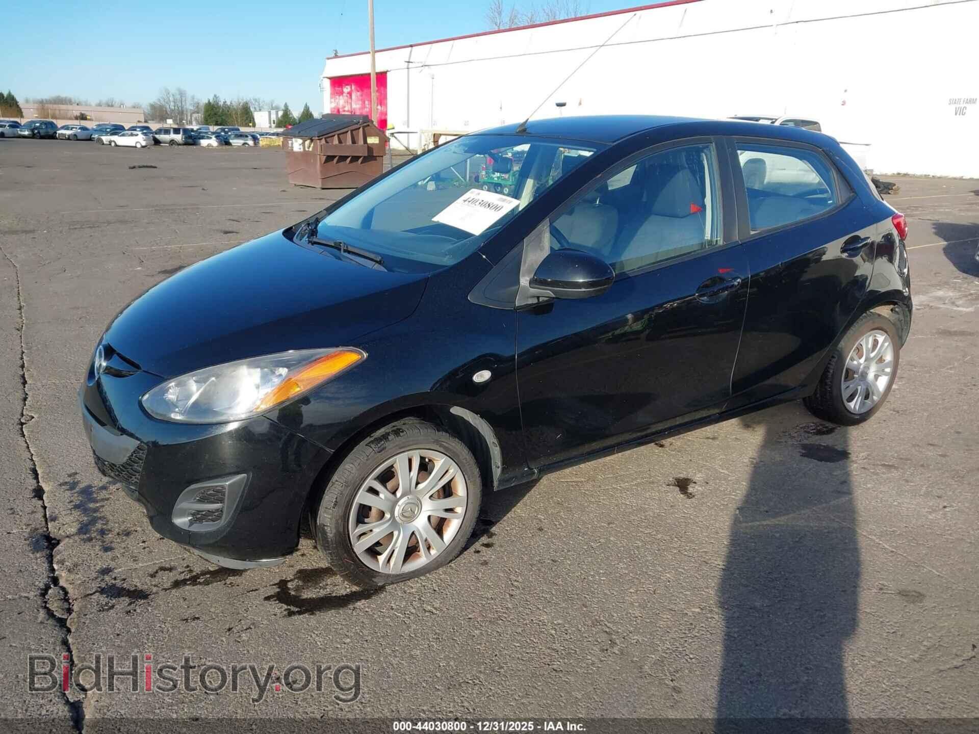 2012 MAZDA MAZDA2 - VIN: JM1DE1KZ4C0145745 - Фото 2