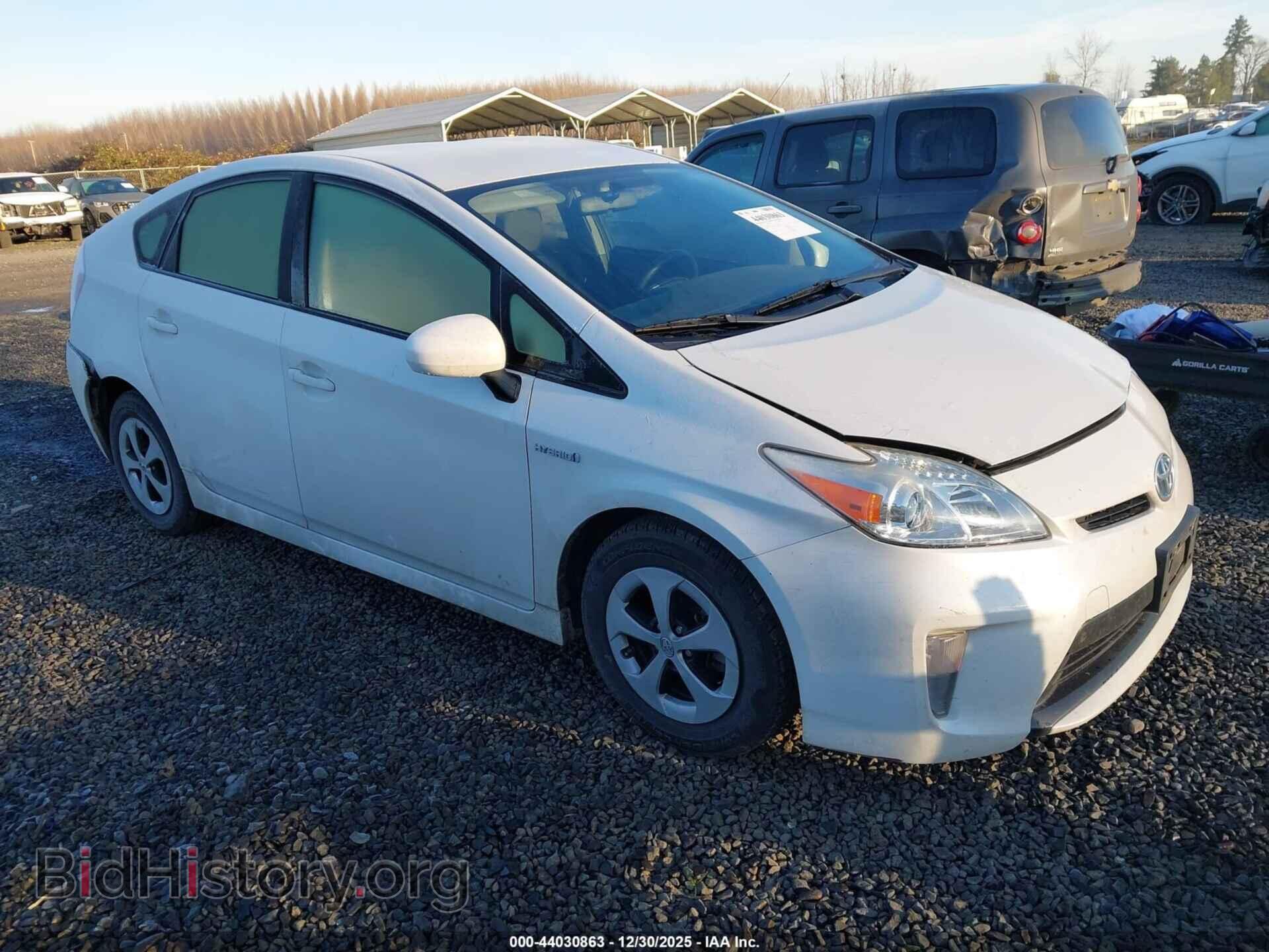 Фотография JTDKN3DU3E0362128 - TOYOTA PRIUS 2014