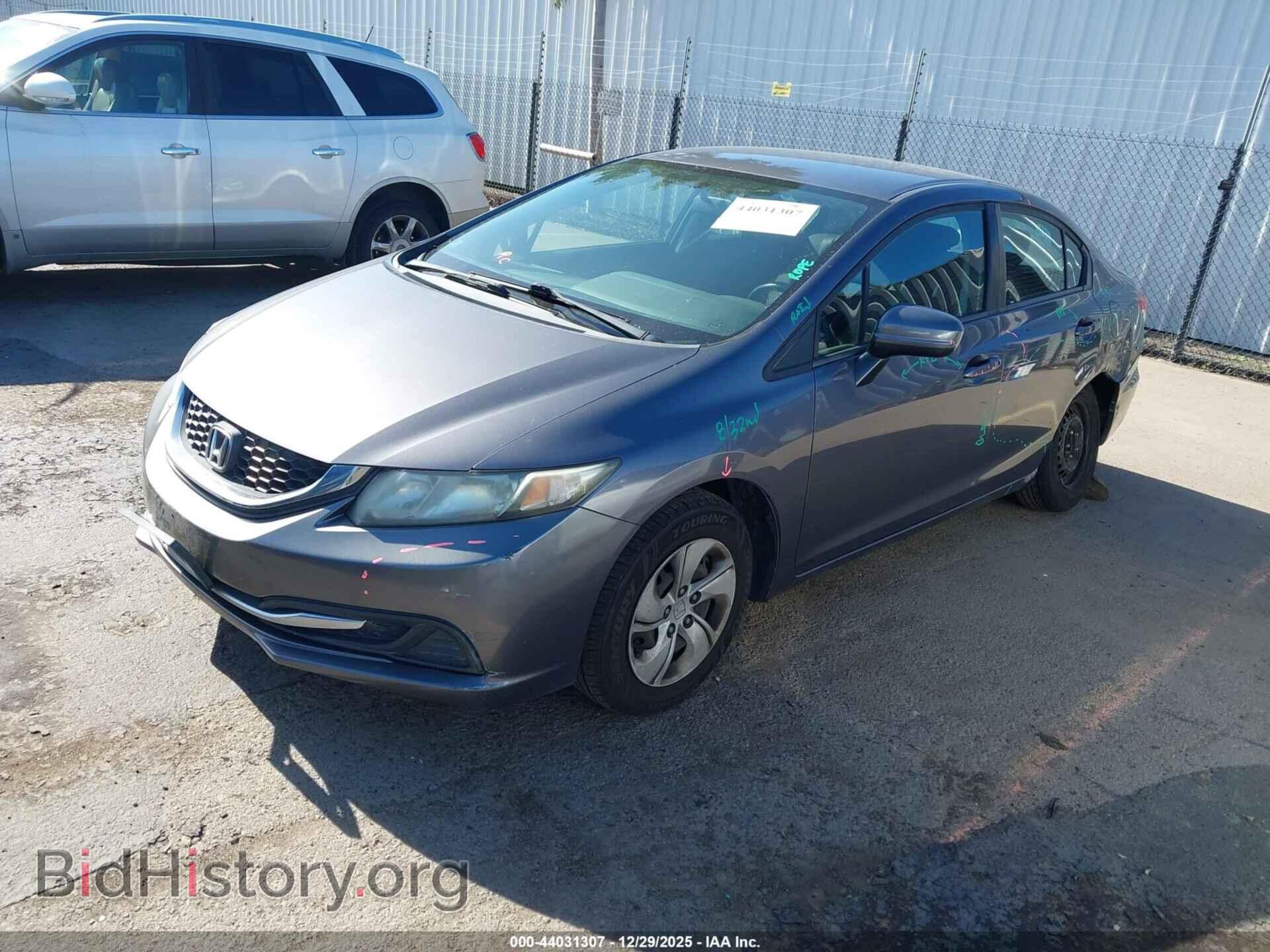 2014 HONDA CIVIC - VIN: 19XFB2F59EE207245 - Фото 2