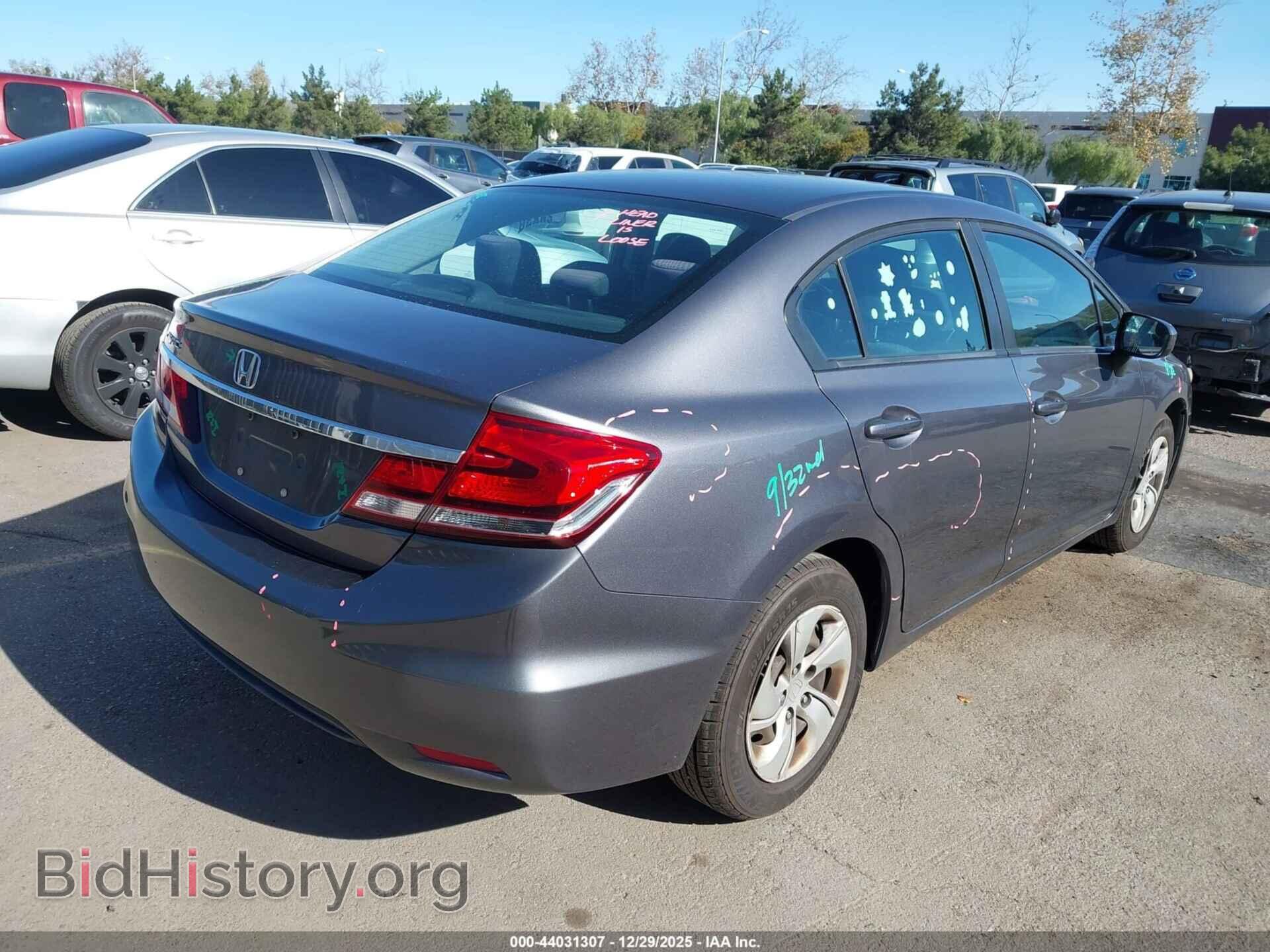 2014 HONDA CIVIC - VIN: 19XFB2F59EE207245 - Фото 4