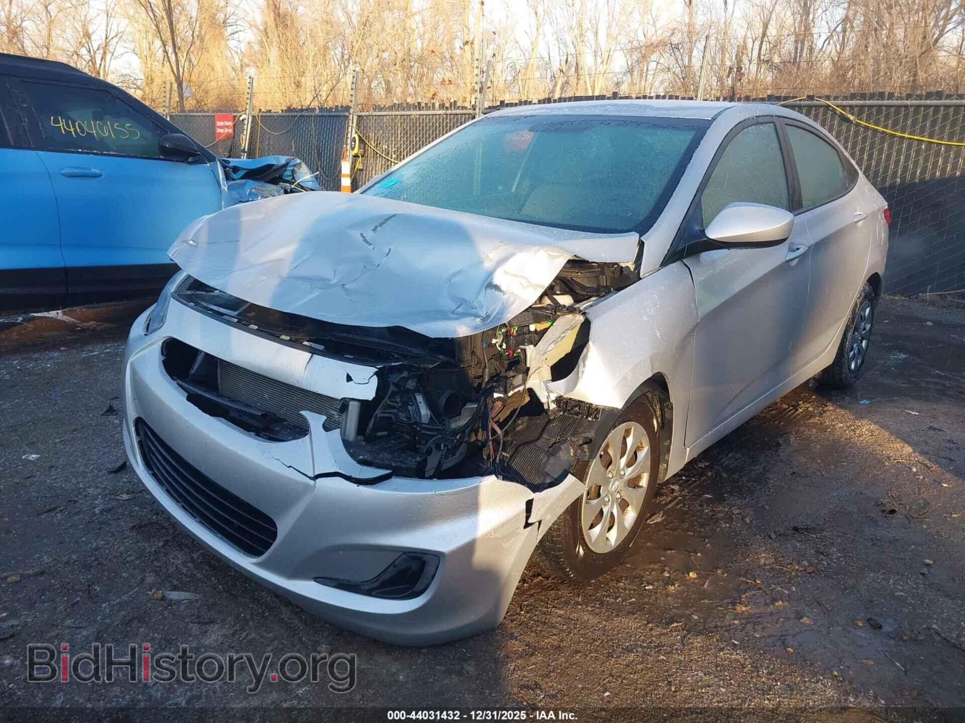 2017 HYUNDAI ACCENT - VIN: KMHCT4AE6HU291061 - Фото 2