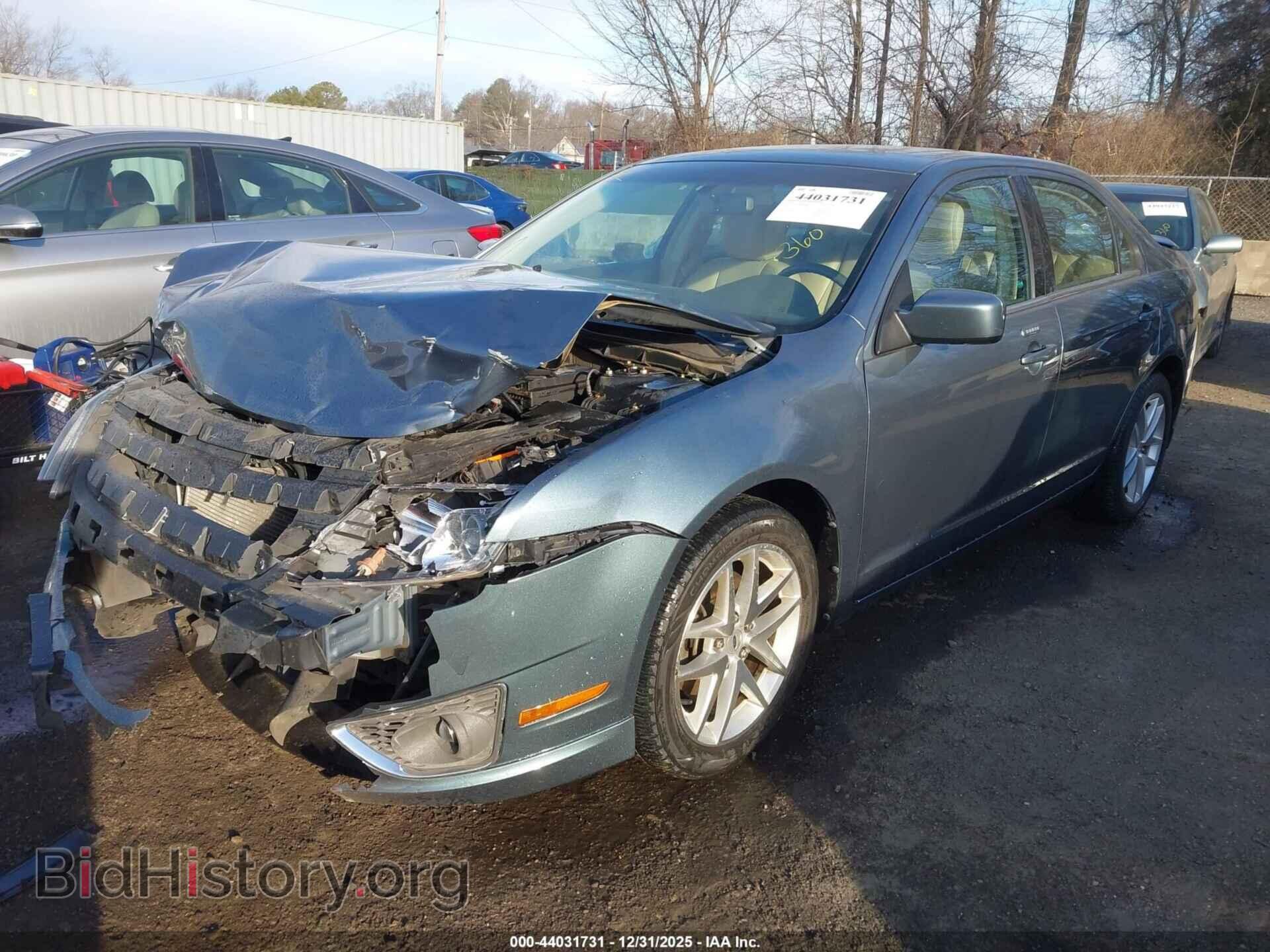 2012 FORD FUSION - VIN: 3FAHP0JA4CR337268 - Фото 2