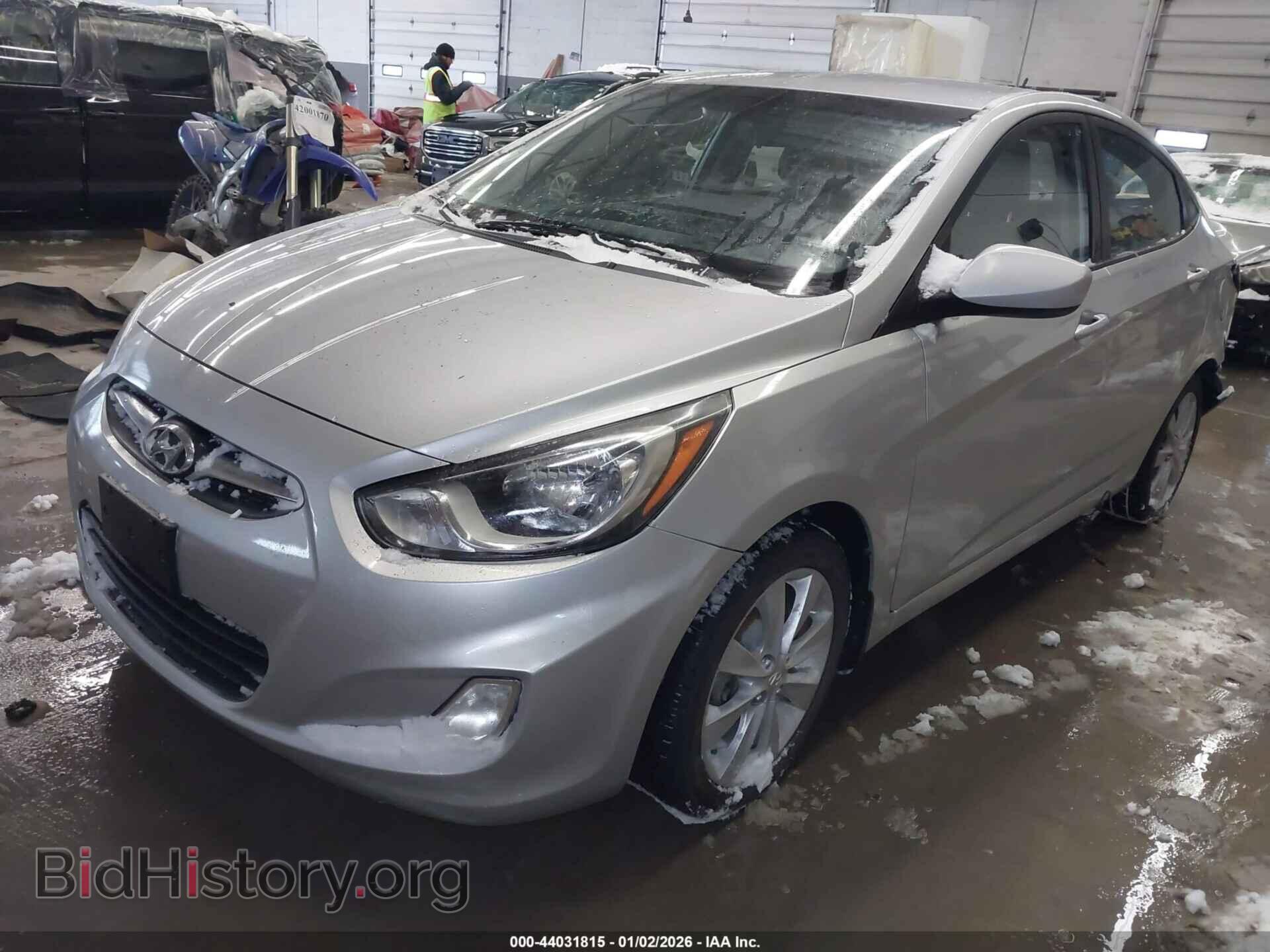2013 HYUNDAI ACCENT - VIN: KMHCU4AE8DU276049 - Фото 2
