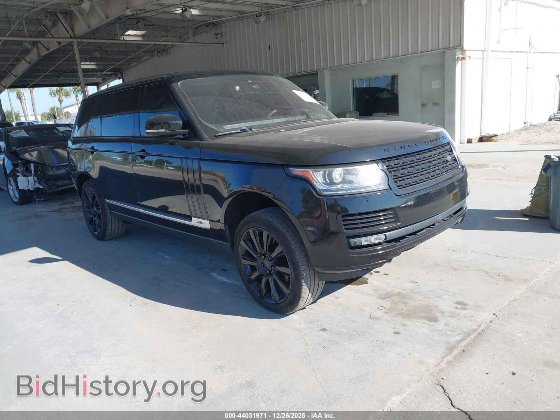Photo SALGS3EF4GA250247 - LAND ROVER RANGE ROVER 2016