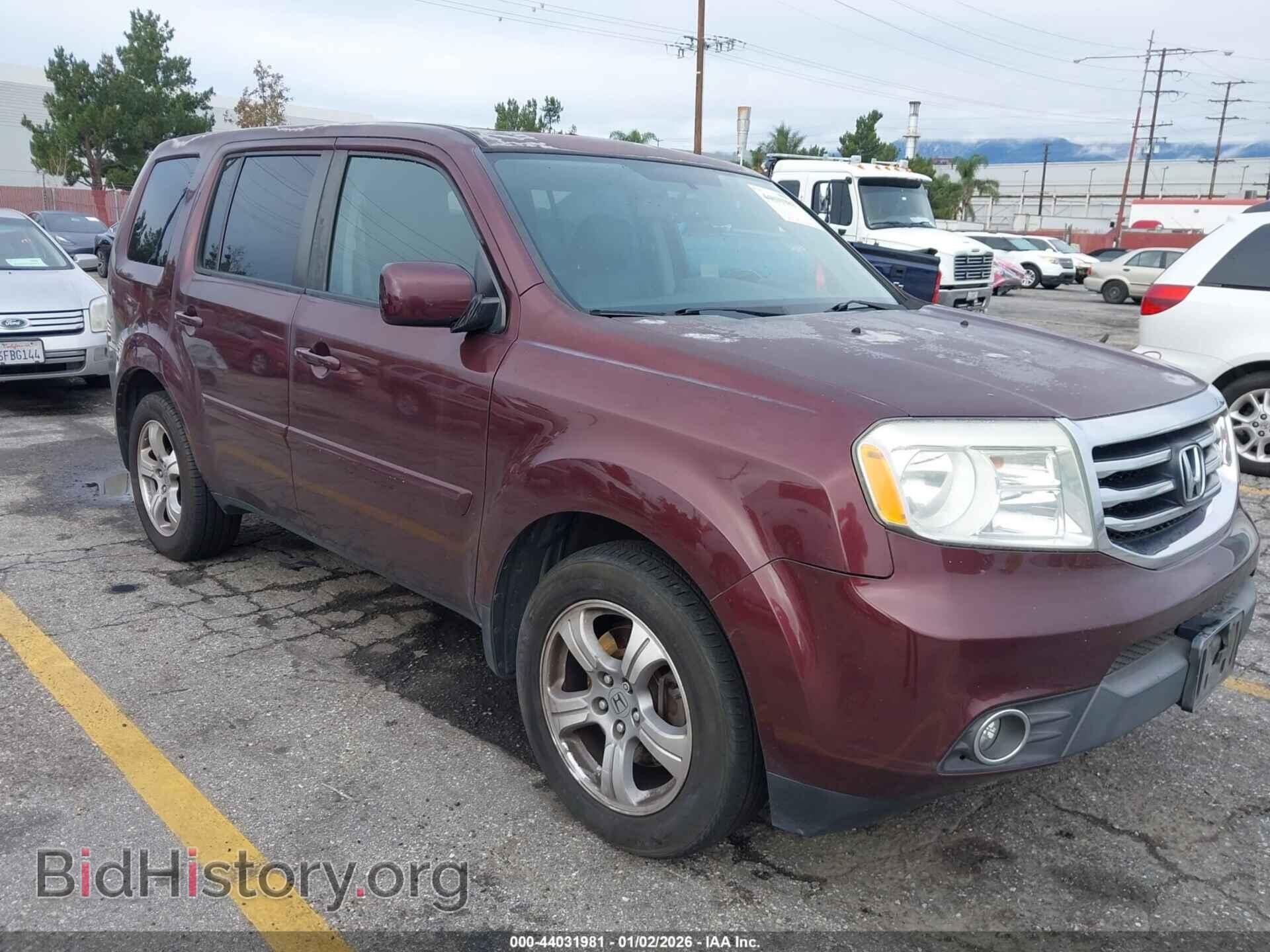 Фотография 5FNYF3H78DB021111 - HONDA PILOT 2013
