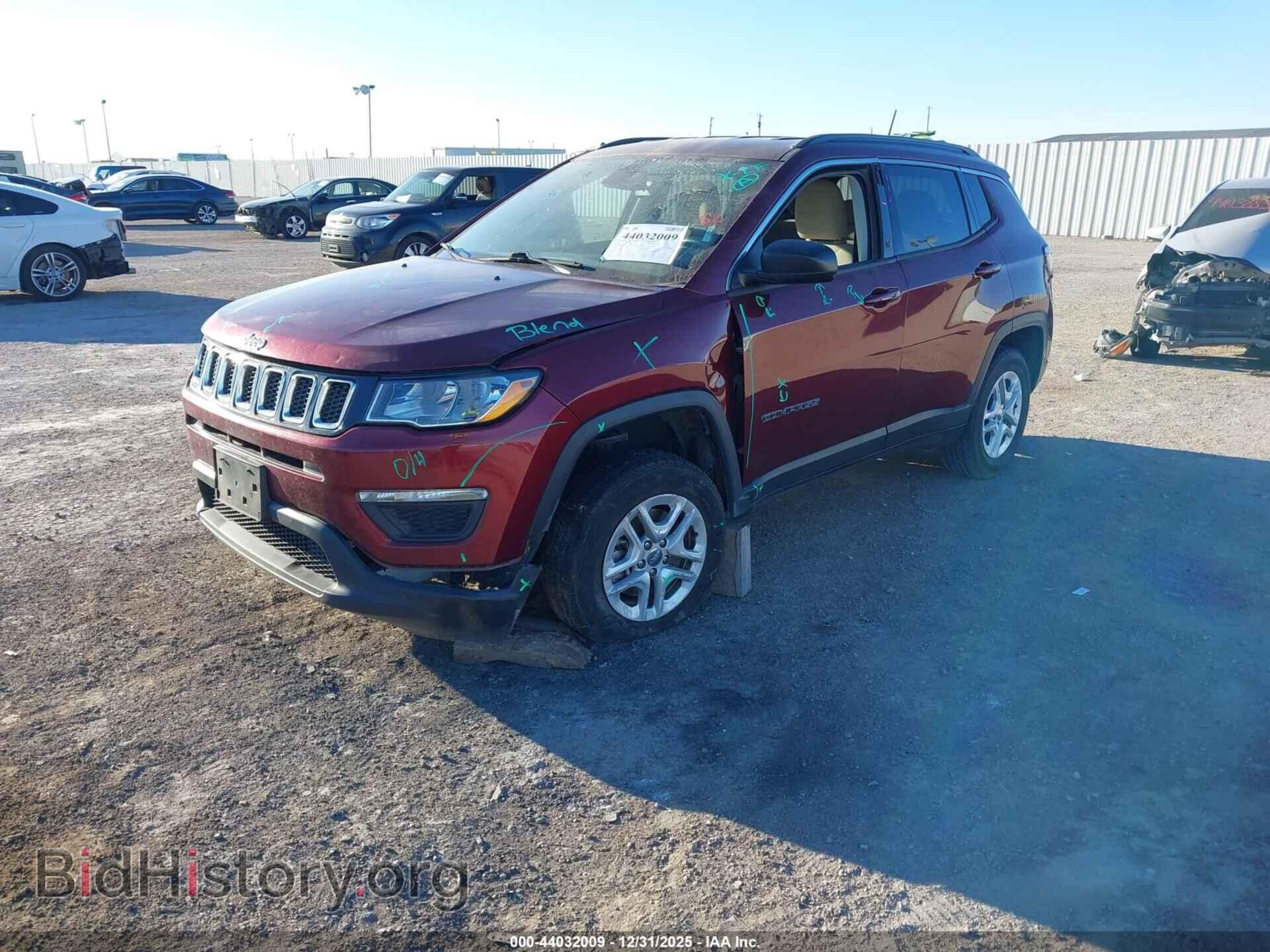 2020 JEEP COMPASS - VIN: 3C4NJCAB9LT218692 - Фото 2