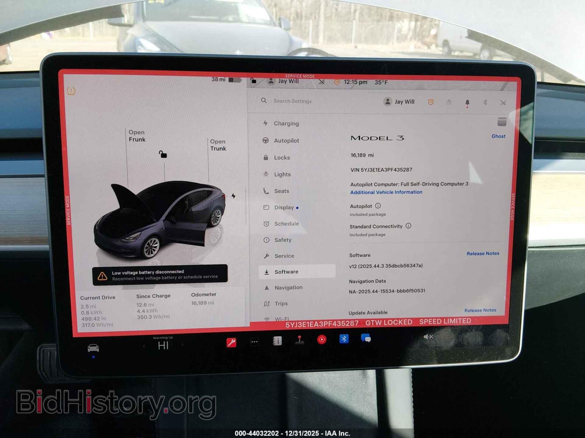 2023 TESLA MODEL 3 - VIN: 5YJ3E1EA3PF435287 - Фото 18