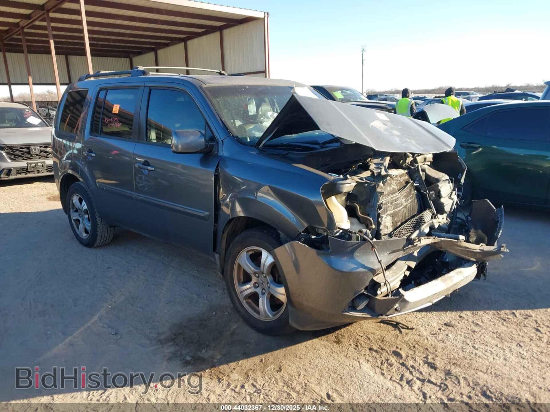 Photo 5FNYF3H51CB025871 - HONDA PILOT 2012