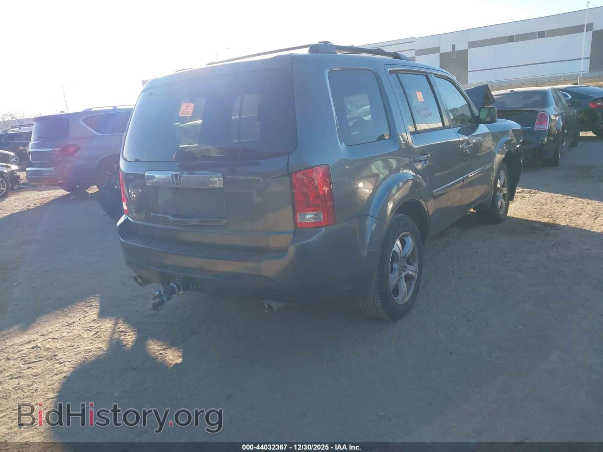 2012 HONDA PILOT - VIN: 5FNYF3H51CB025871 - Фото 4