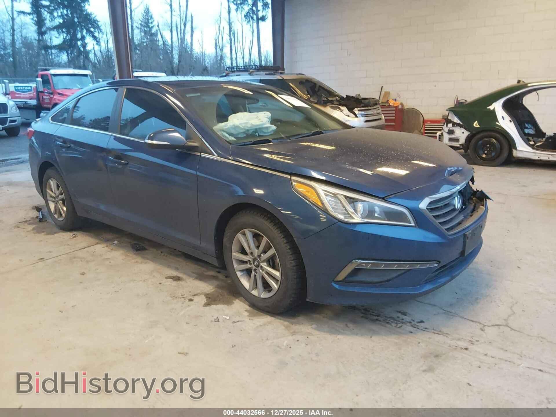 Фотография 5NPE24AA9FH185045 - HYUNDAI SONATA 2015