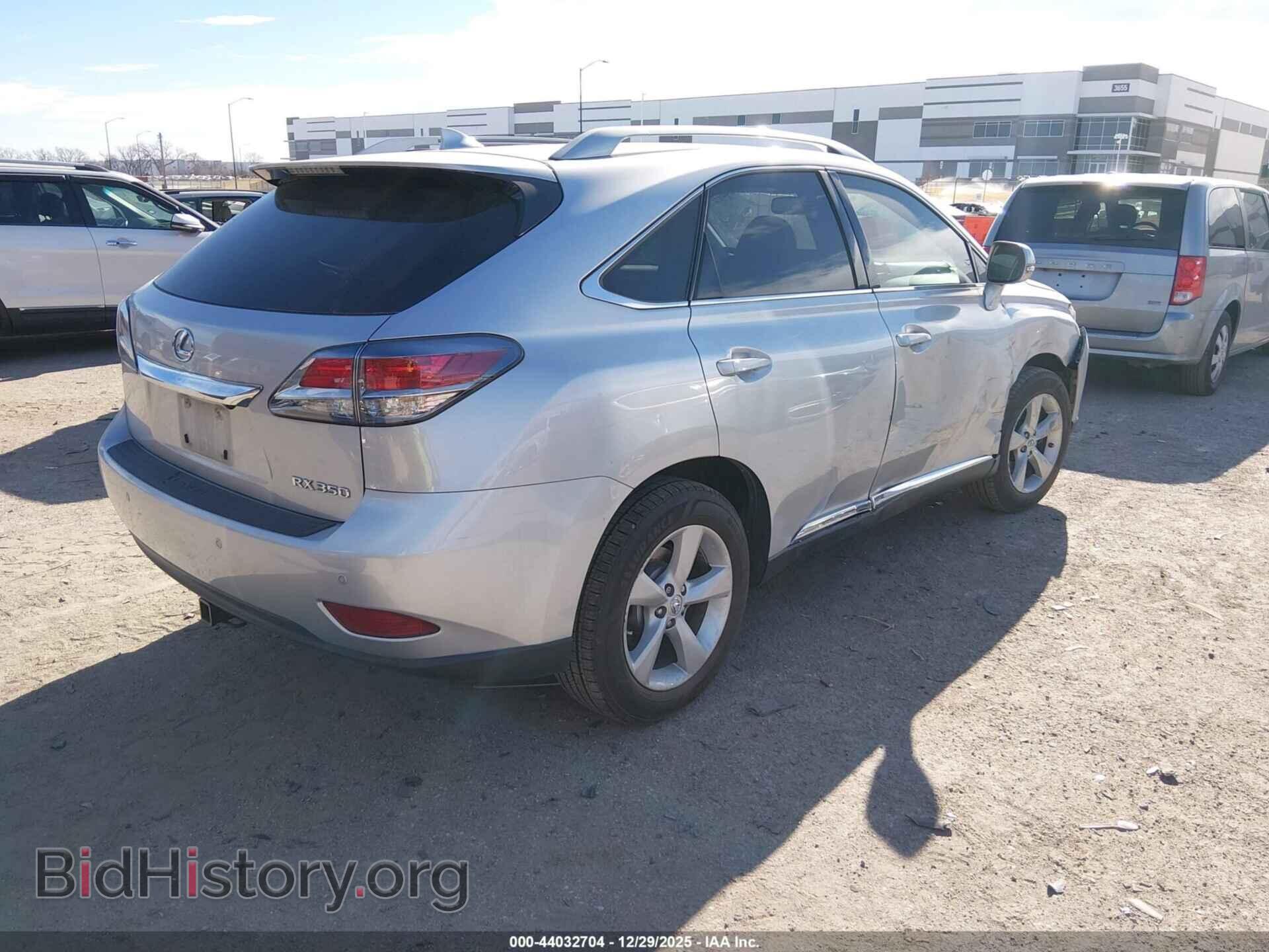 2014 LEXUS RX 350 - VIN: 2T2BK1BA4EC230227 - Фото 4