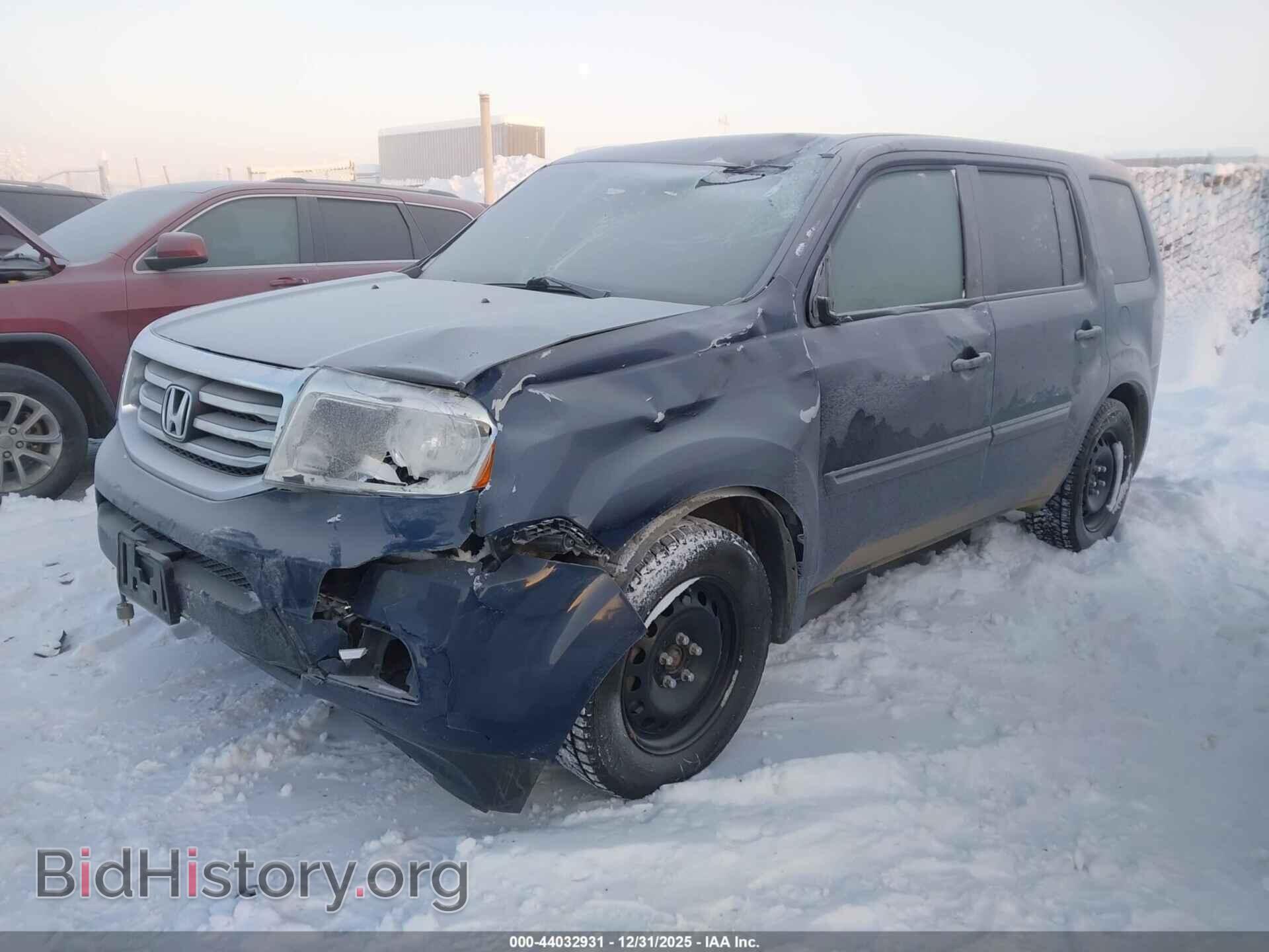 2013 HONDA PILOT - VIN: 5FNYF4H26DB028116 - Фото 2