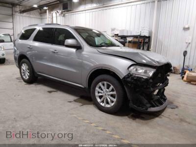2021 Dodge DURANGO SXT Plus AWD, серебристый — VIN 1C4RDJAG8MC852713, IAAI