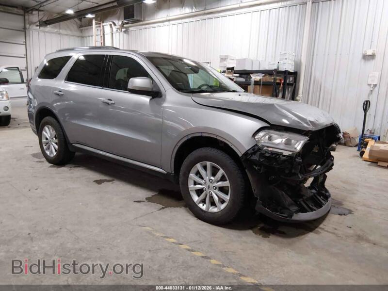 2021 Dodge DURANGO SXT Plus AWD (VIN 1C4RDJAG8MC852713) — фото 1 из 22, IAAI, повреждение: передняя часть