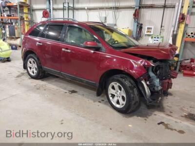 2013 Ford EDGE SEL, красный — VIN 2FMDK4JC1DBC42145, IAAI