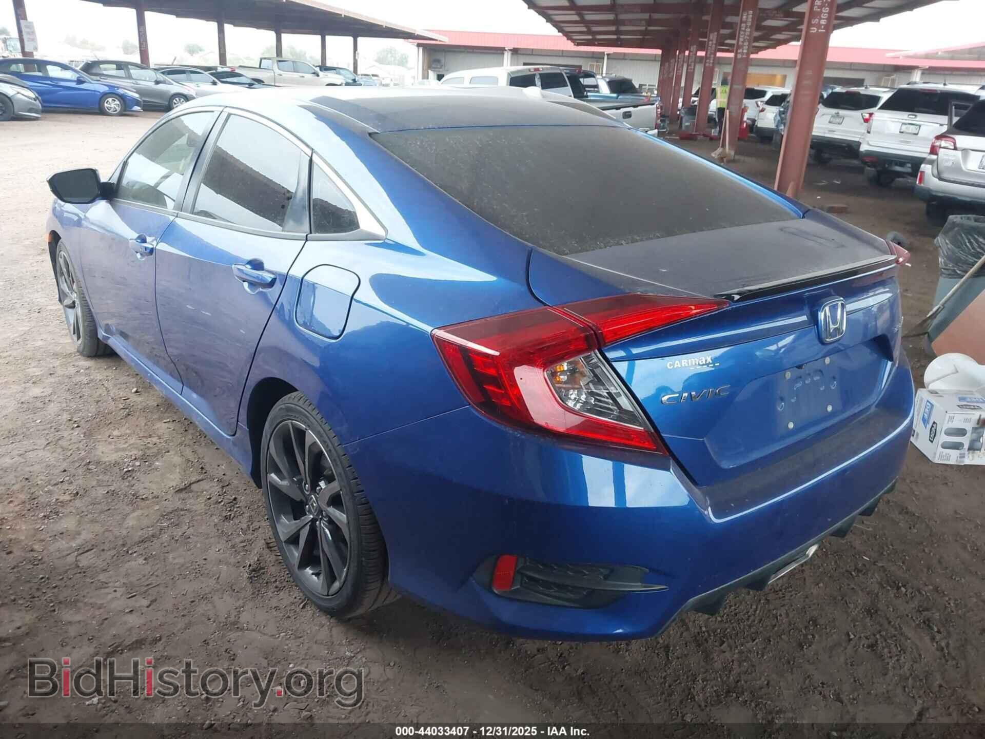 2019 HONDA CIVIC - VIN: 2HGFC2F85KH602936 - Фото 3