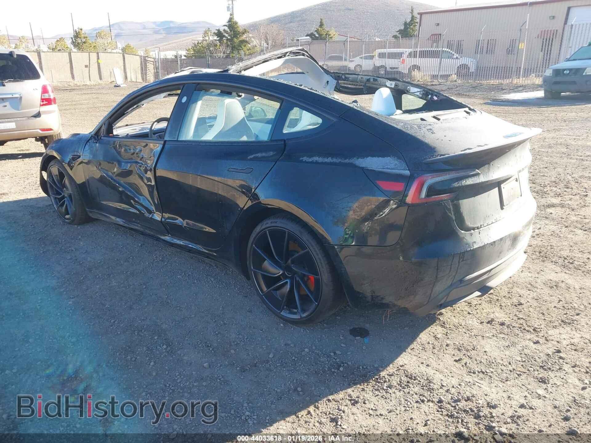 2024 TESLA MODEL 3 - VIN: 5YJ3E1ET9RF825797 - Фото 3