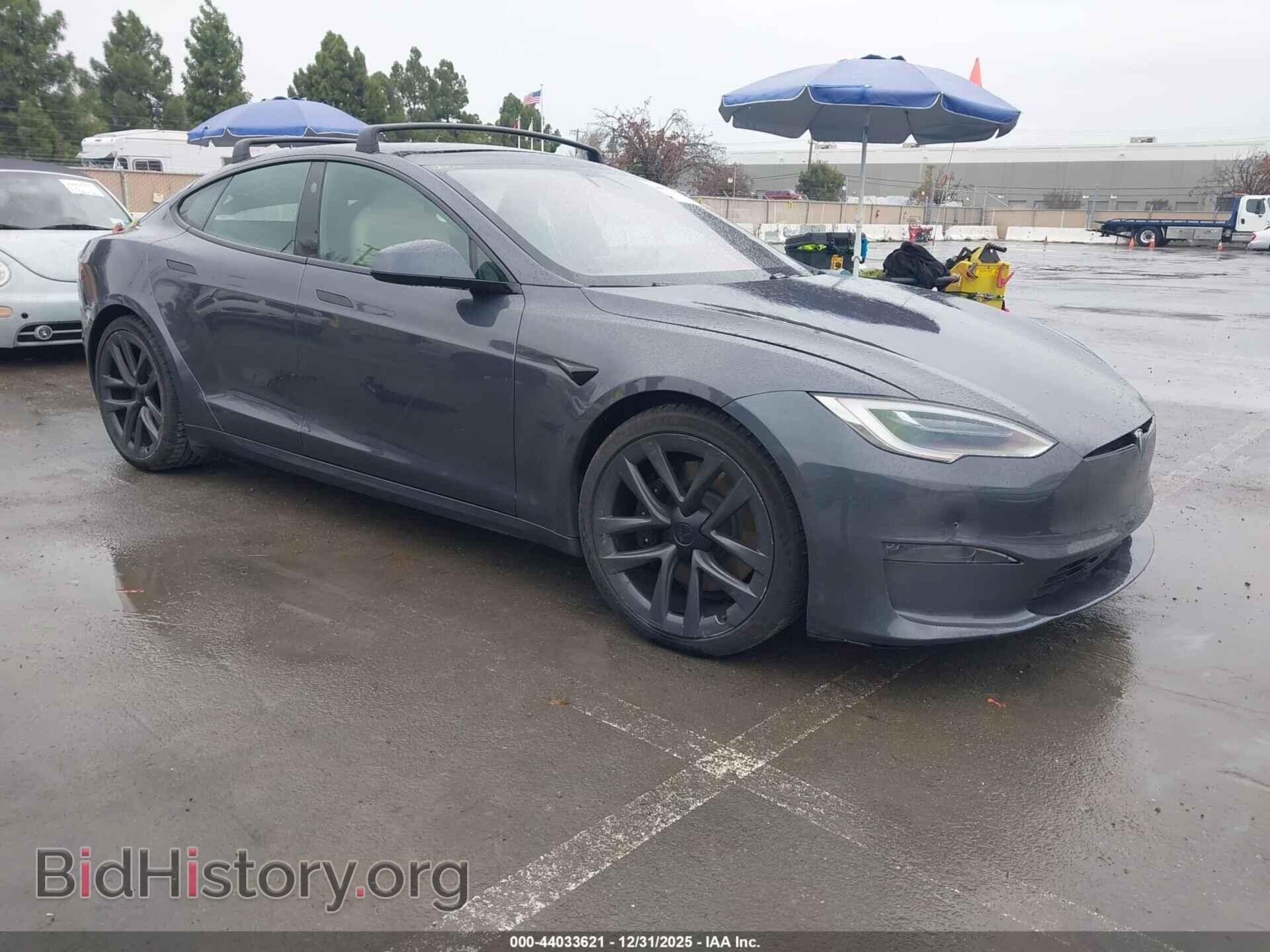 Photo 5YJSA1E64MF431084 - TESLA MODEL S 2021