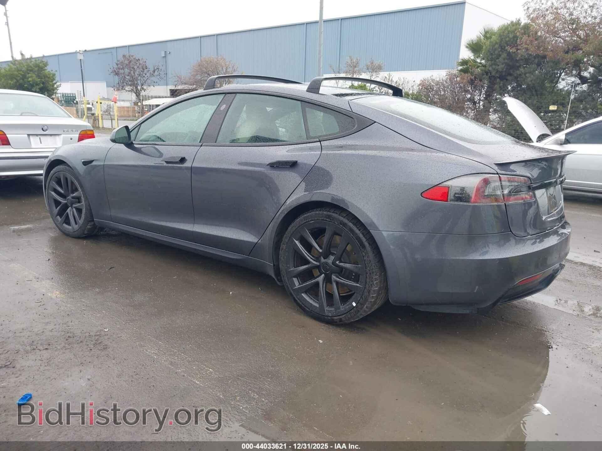 2021 TESLA MODEL S - VIN: 5YJSA1E64MF431084 - Фото 3