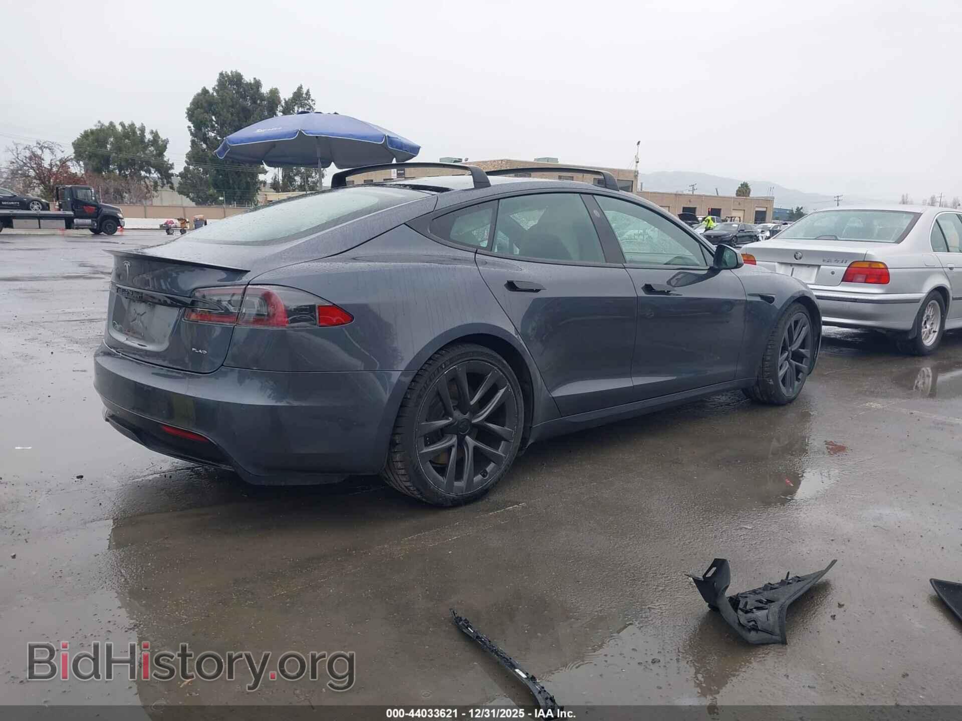 2021 TESLA MODEL S - VIN: 5YJSA1E64MF431084 - Фото 4