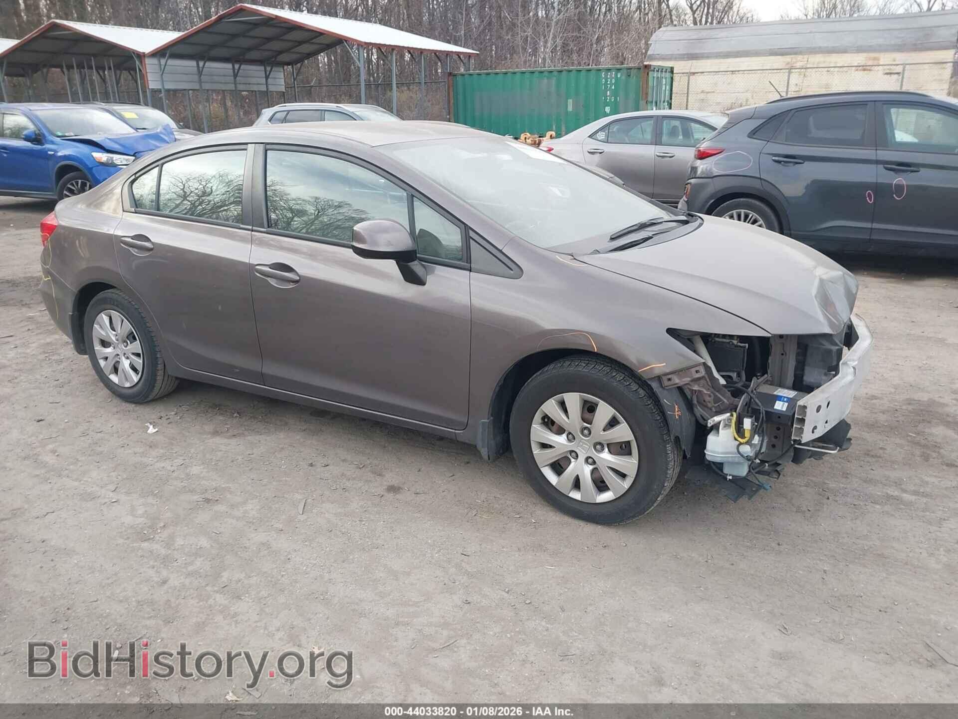 Фотография 2HGFB2F52CH521032 - HONDA CIVIC 2012