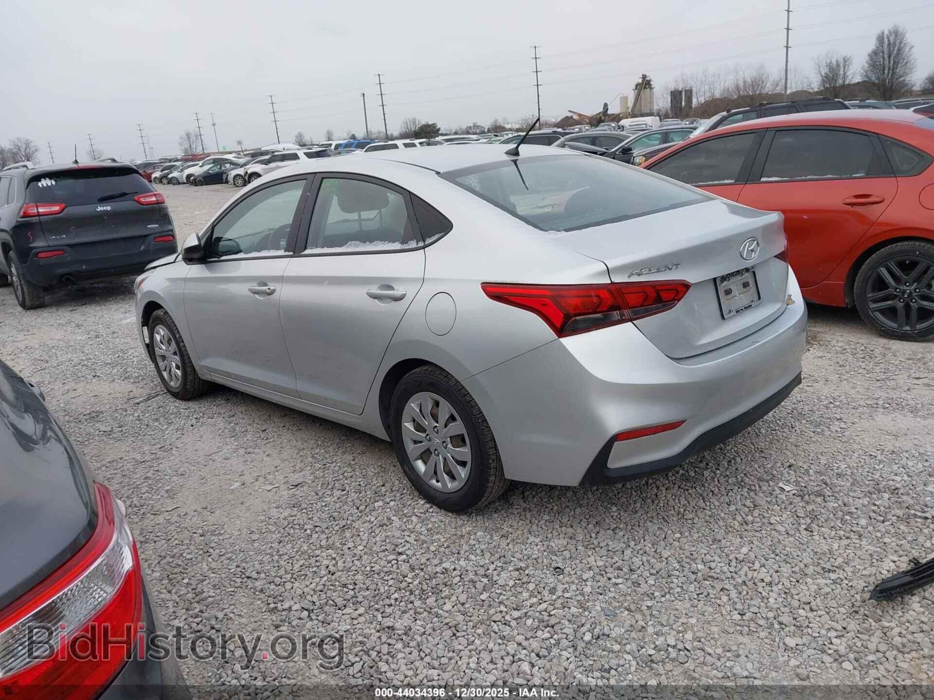 2019 HYUNDAI ACCENT - VIN: 3KPC24A37KE044482 - Фото 3
